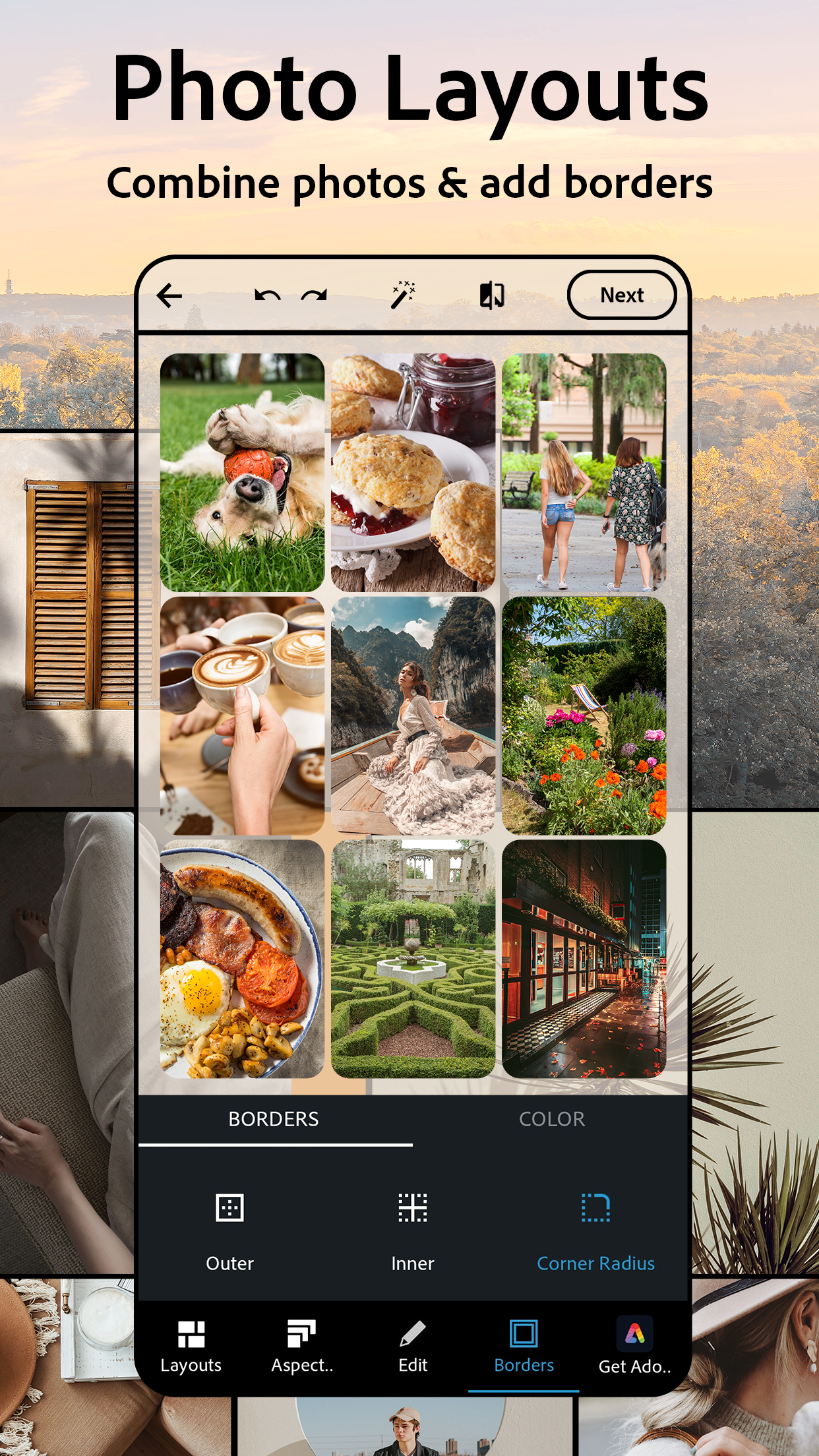 اسکرین شات 2 برنامه فوتوشاپ (Adobe Photoshop Express:Photo Editor Collage Maker)