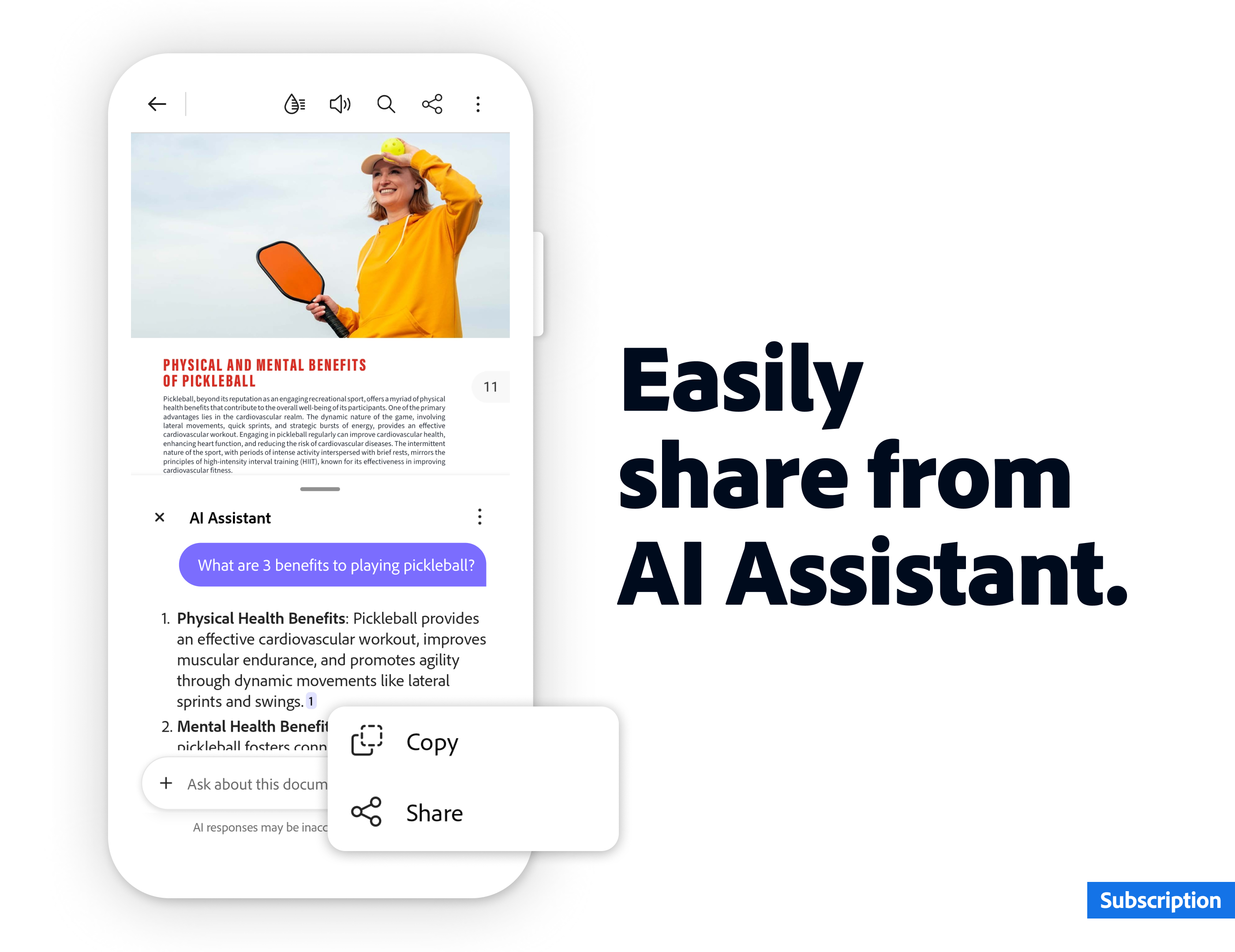 اسکرین شات 2 برنامه Adobe Acrobat Reader: Edit PDF