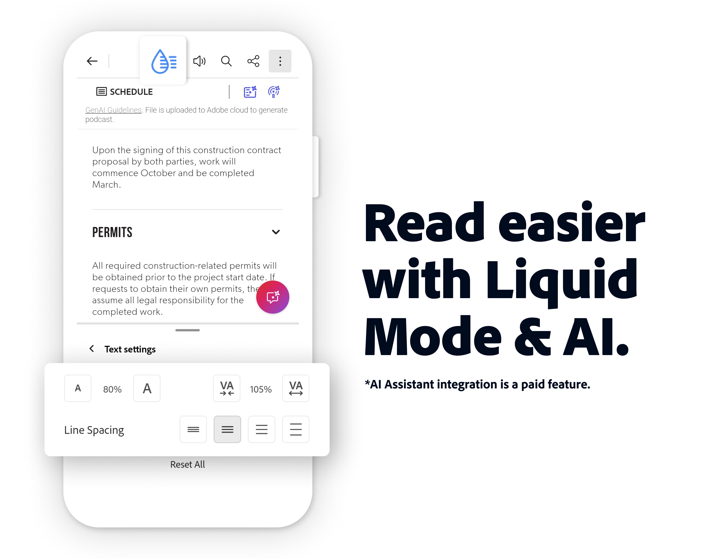 اسکرین شات 7 برنامه Adobe Acrobat Reader: Edit PDF