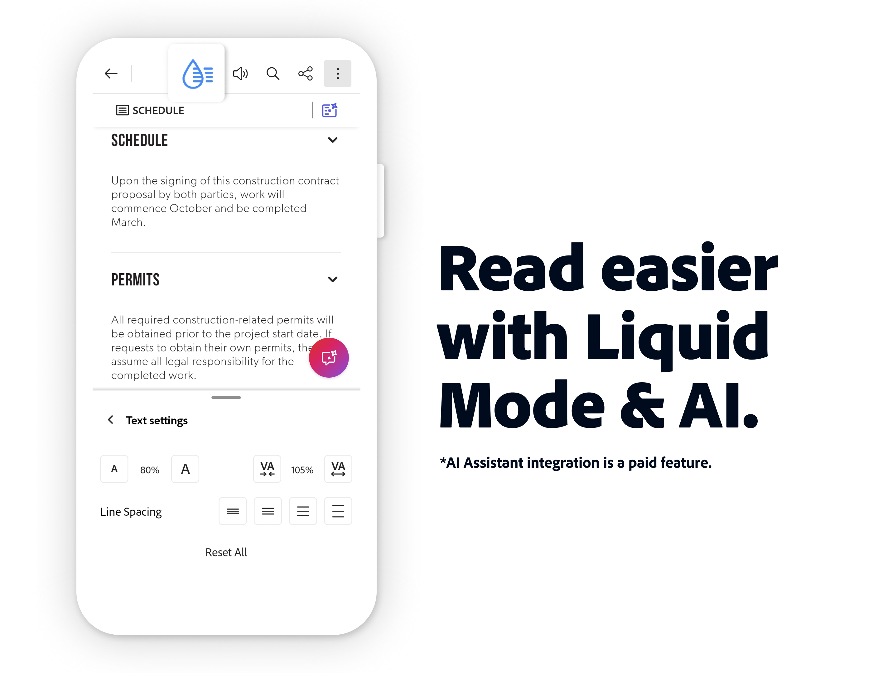اسکرین شات 7 برنامه Adobe Acrobat Reader: Edit PDF