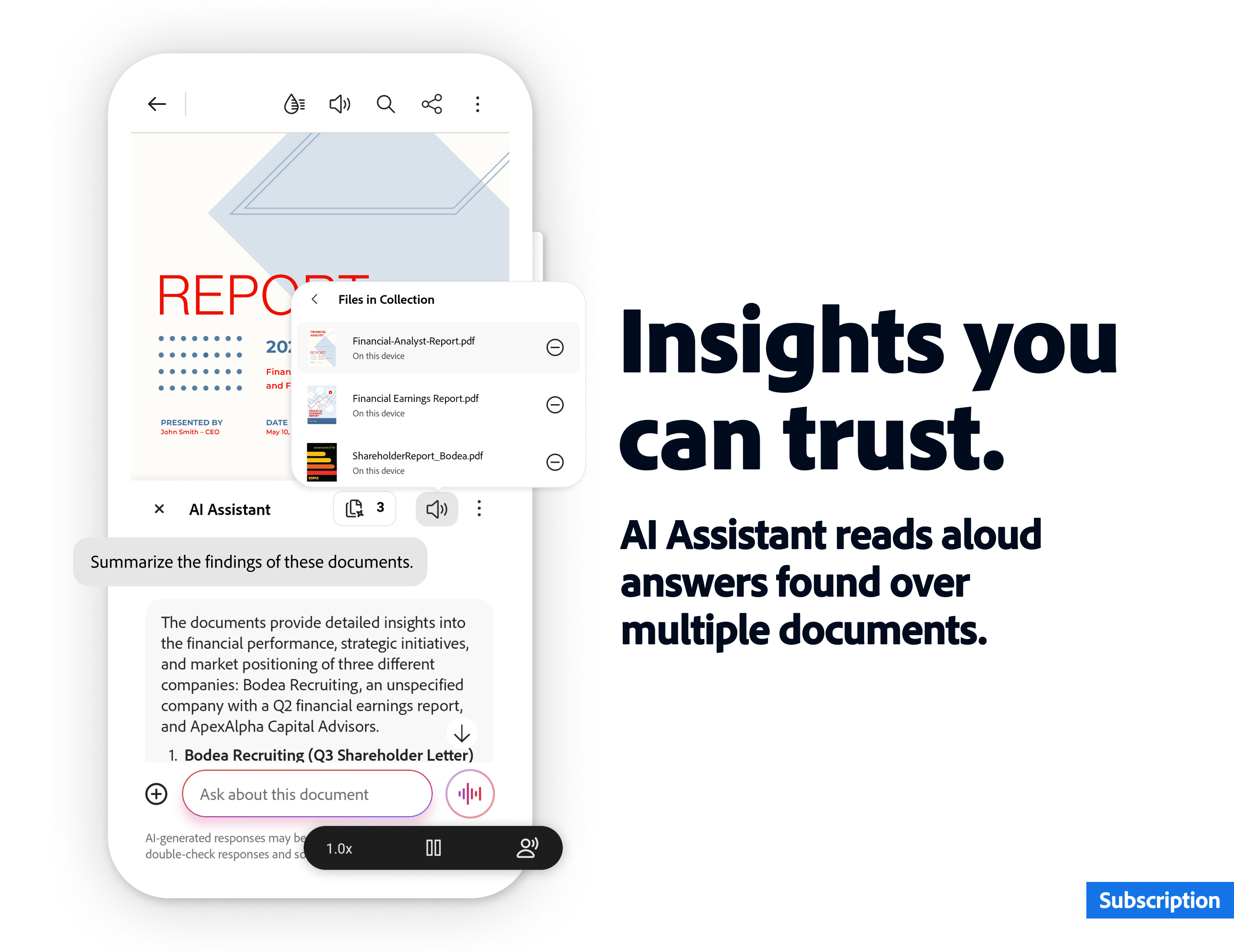 اسکرین شات 8 برنامه Adobe Acrobat Reader: Edit PDF