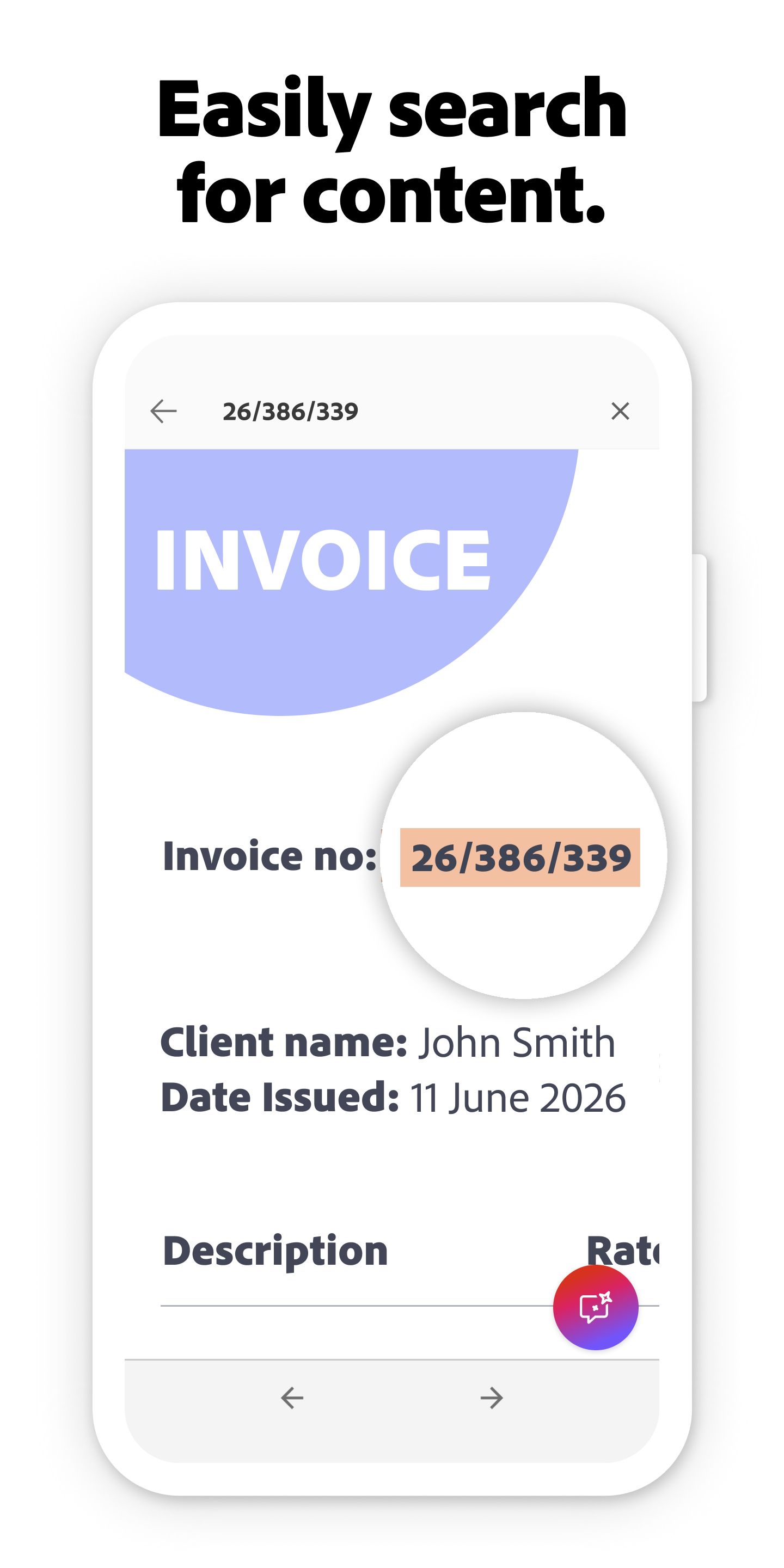 اسکرین شات 5 برنامه Adobe Scan AI PDF Scanner, OCR