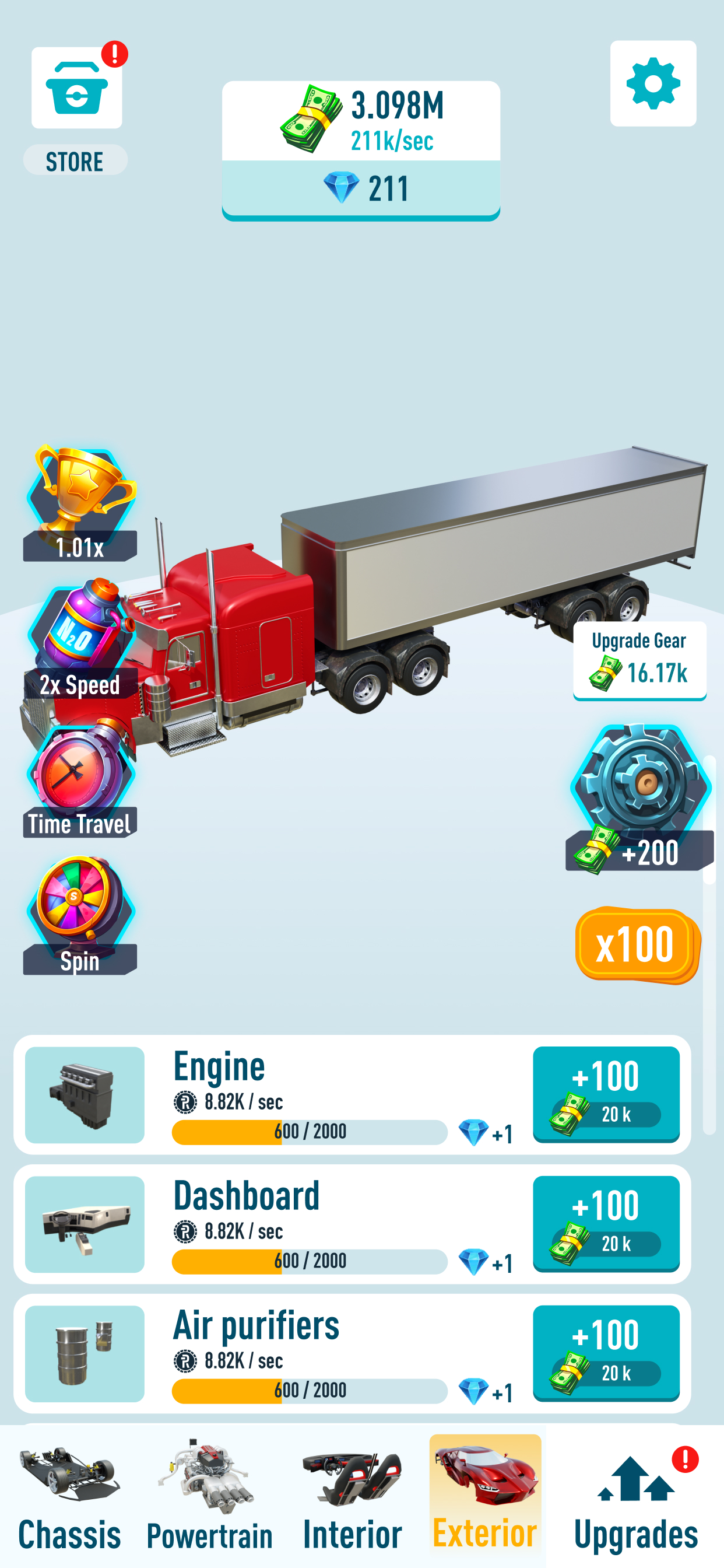 اسکرین شات 5 بازی Idle Truck — 3D simulator game