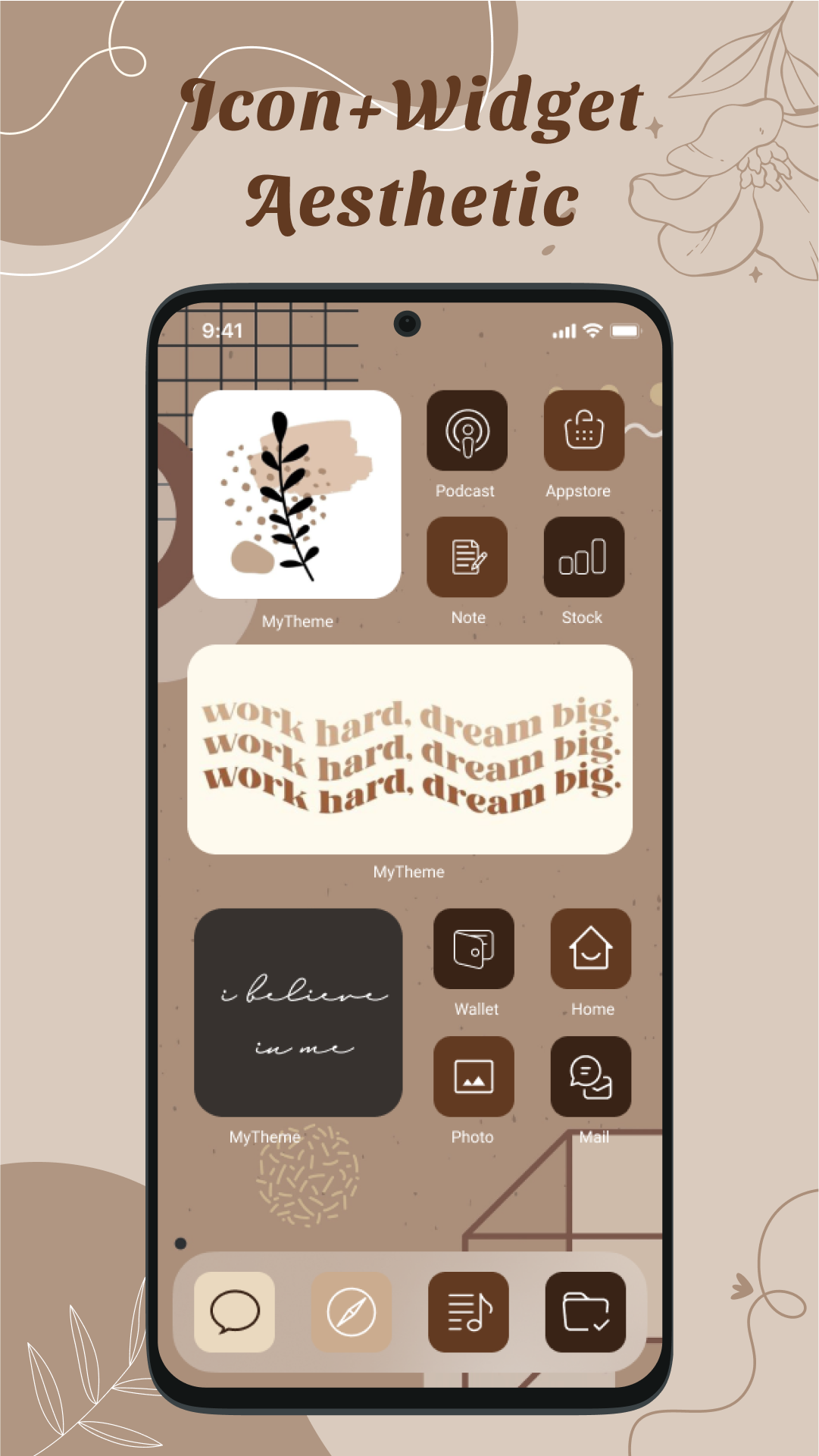 اسکرین شات 7 برنامه MyTheme: Icon Changer & Themes