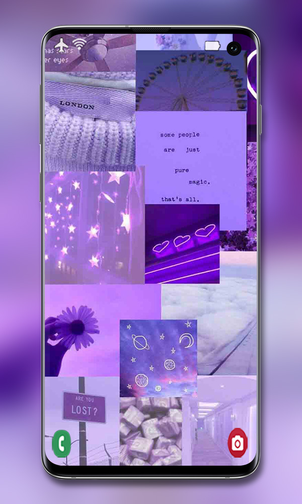 اسکرین شات 2 برنامه Cute Aesthetic Wallpaper