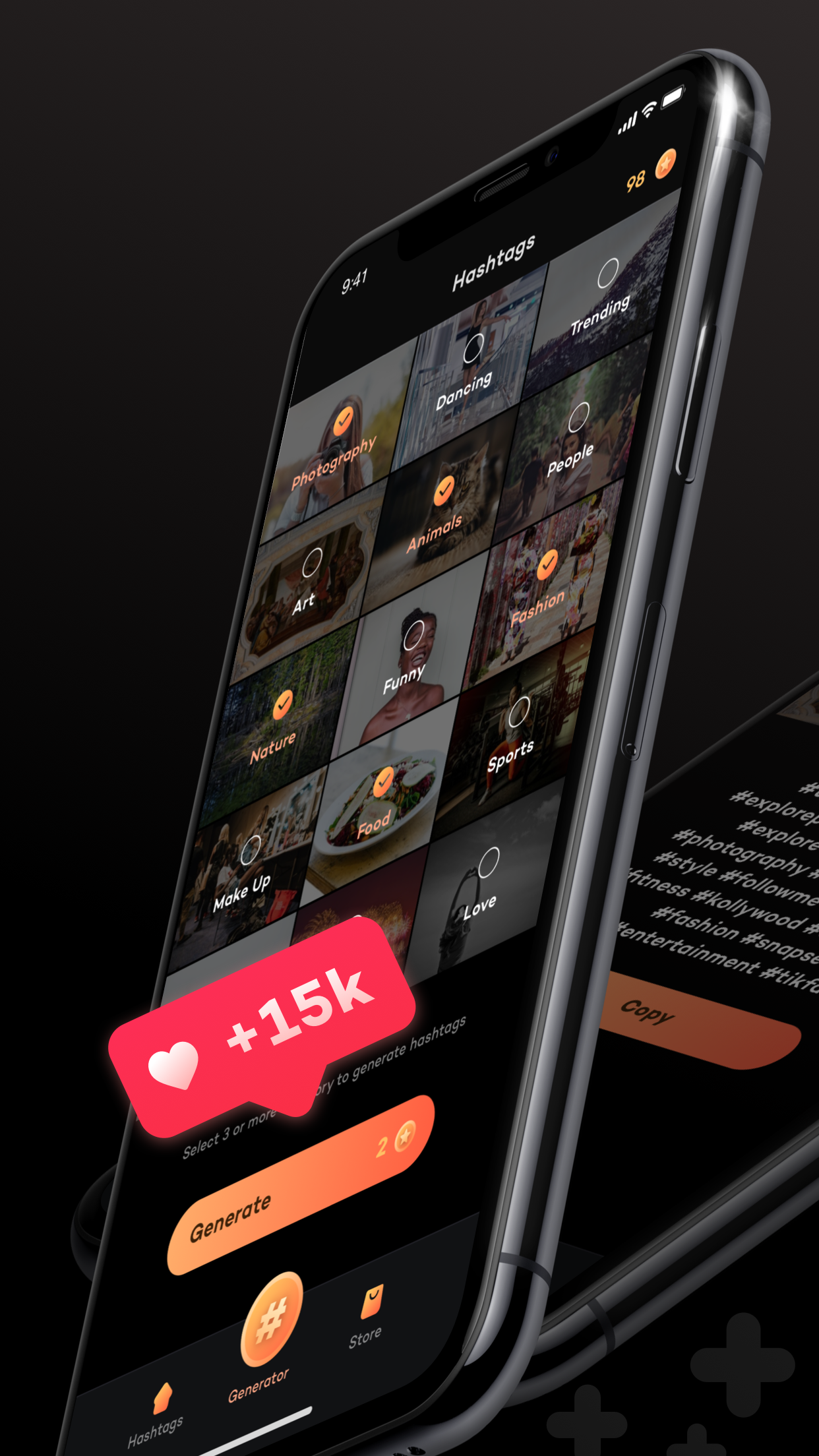 اسکرین شات 2 برنامه TikPlus - Followers and Fans