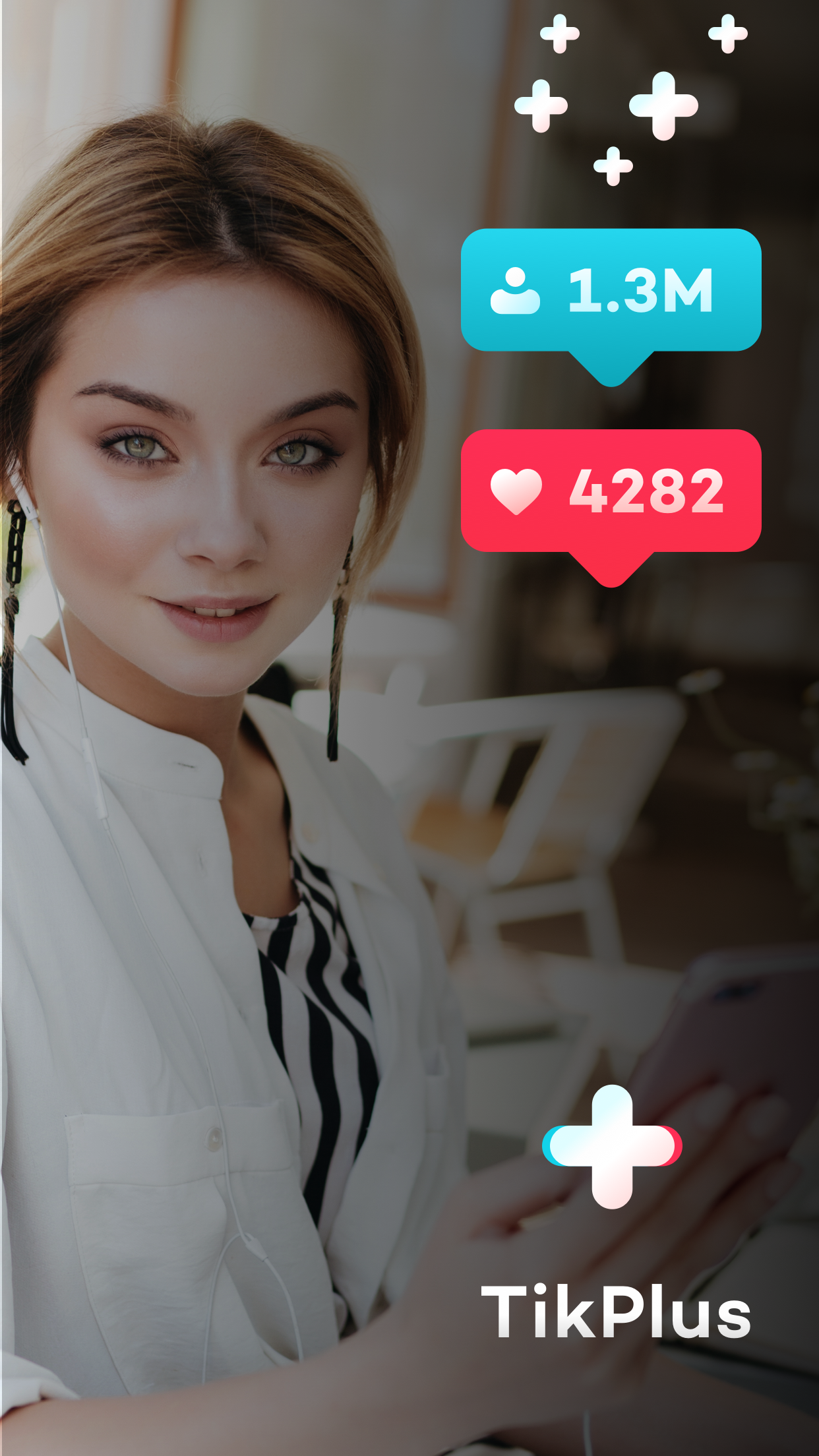 اسکرین شات 1 برنامه TikPlus - Followers and Fans