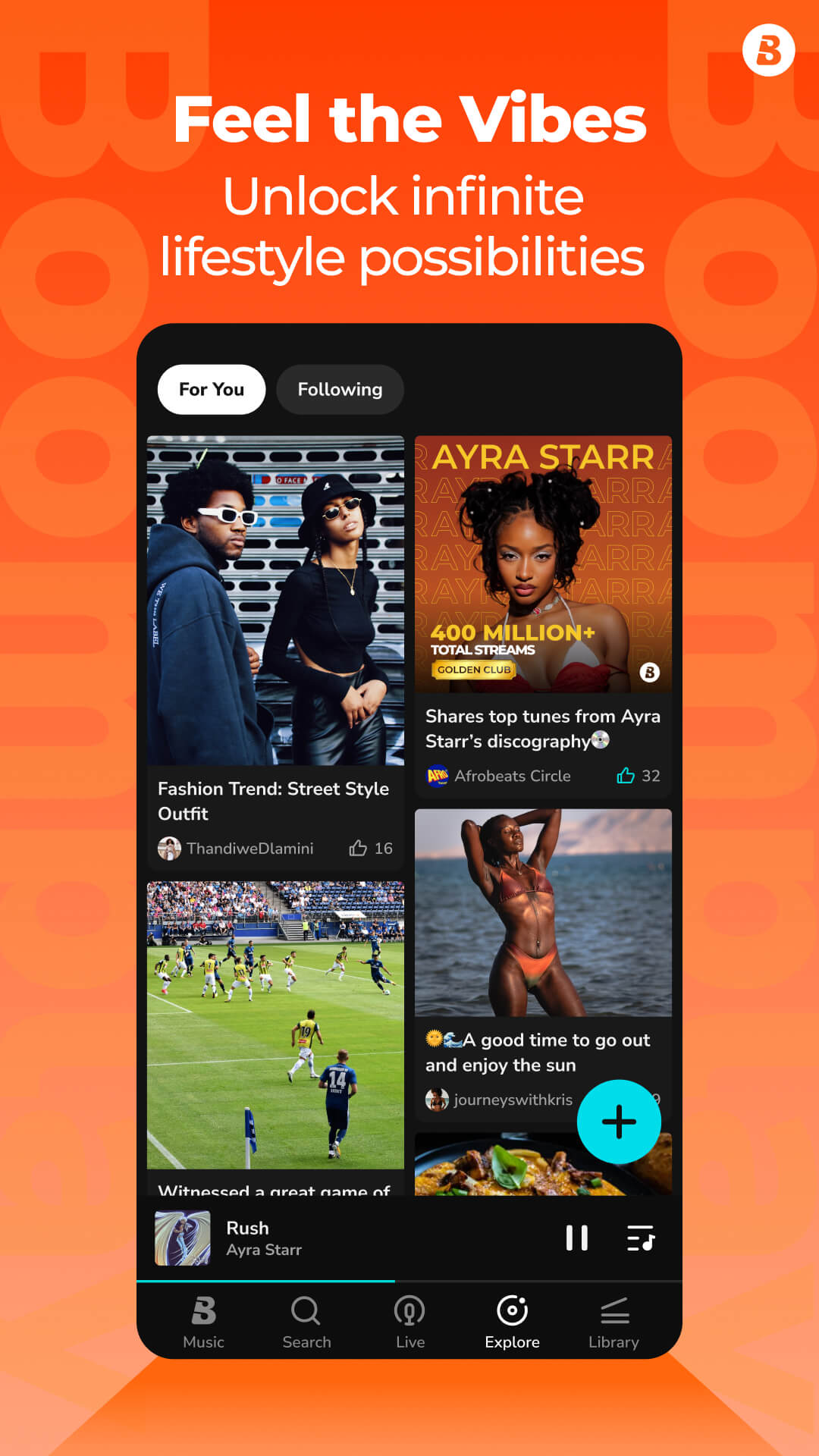اسکرین شات 8 برنامه Boomplay: Music & Live Stream