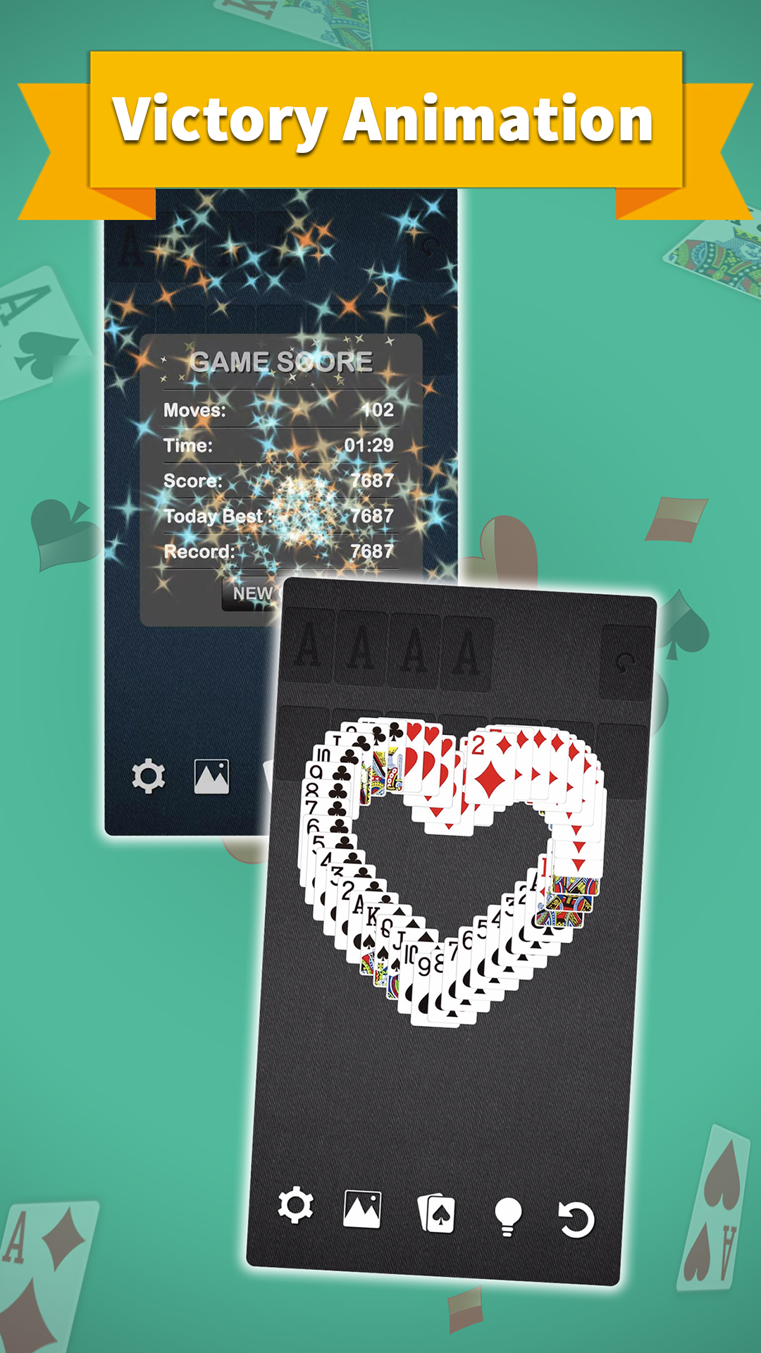 اسکرین شات 4 بازی Solitaire