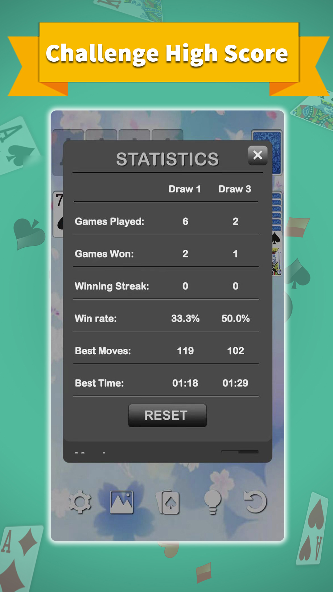 اسکرین شات 2 بازی Solitaire