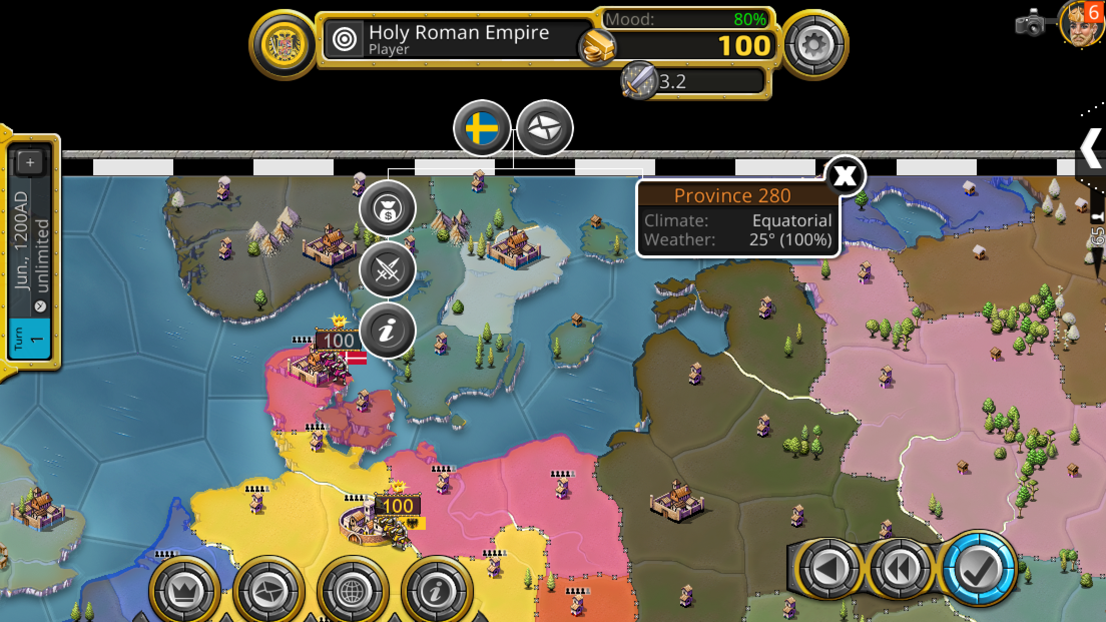 اسکرین شات 3 بازی Age of Conquest IV