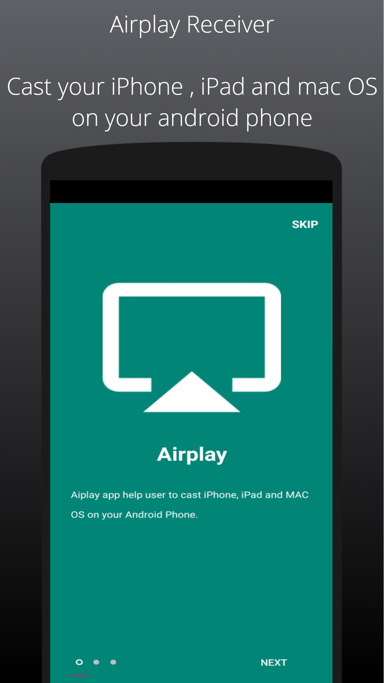 اسکرین شات 2 برنامه Airplay Receiver