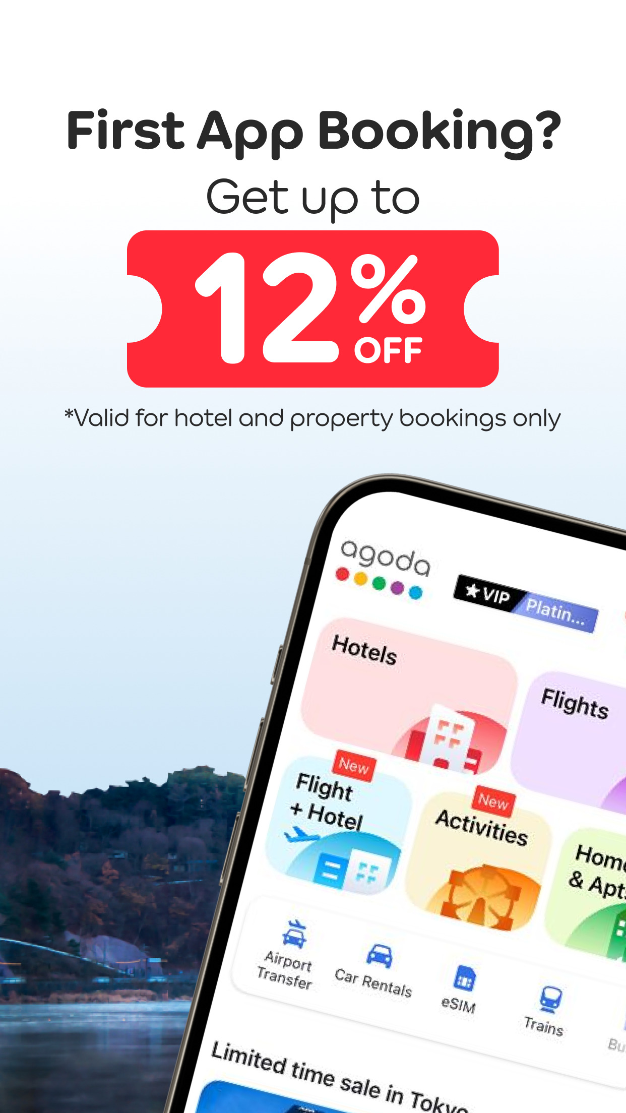 اسکرین شات 1 برنامه Agoda: Cheap Flights & Hotels