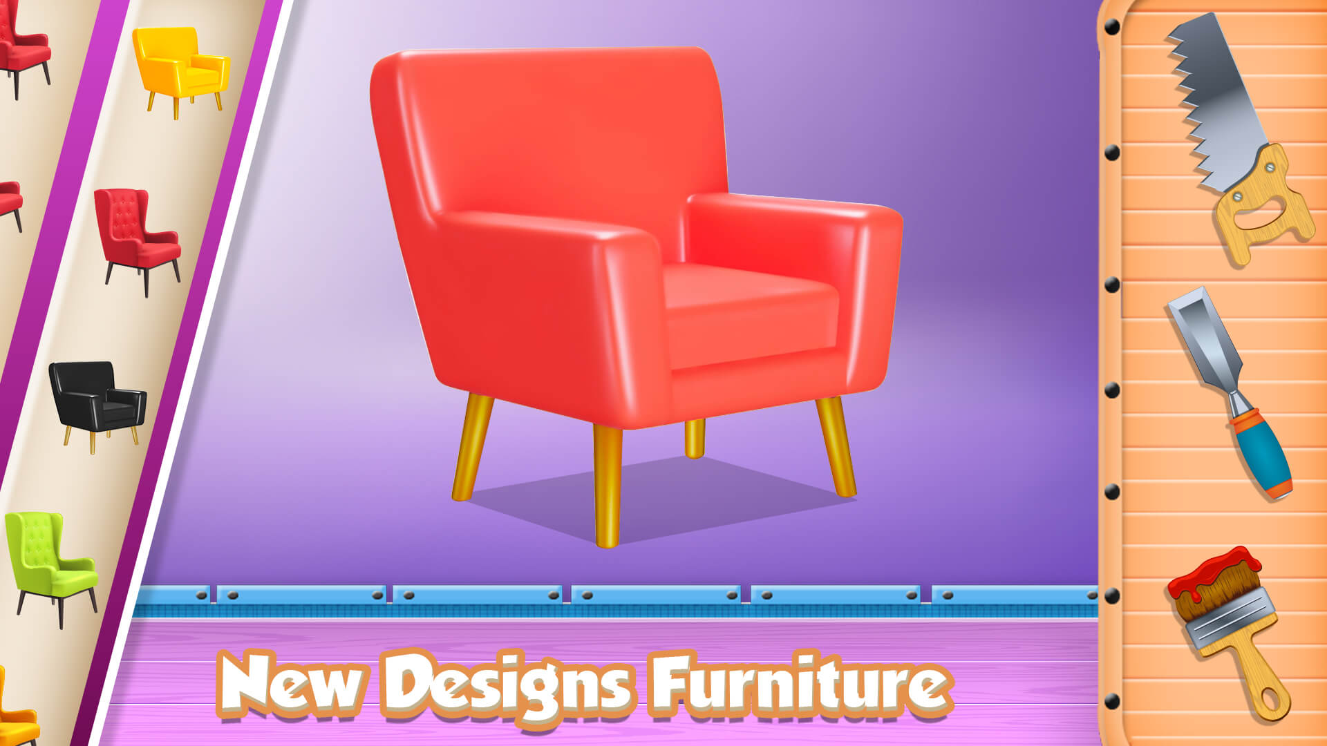 اسکرین شات 3 بازی Build Furniture Wood Simulator