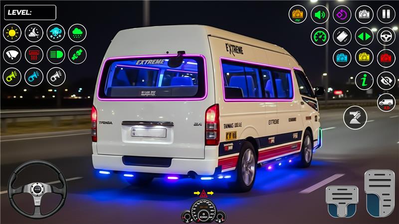 اسکرین شات 6 بازی City Van Simulator Games 3D