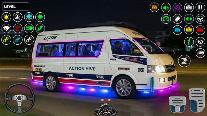 اسکرین شات 1 بازی City Van Simulator Games 3D
