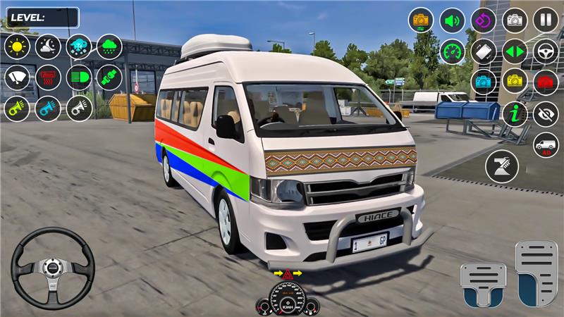 اسکرین شات 7 بازی City Van Simulator Games 3D