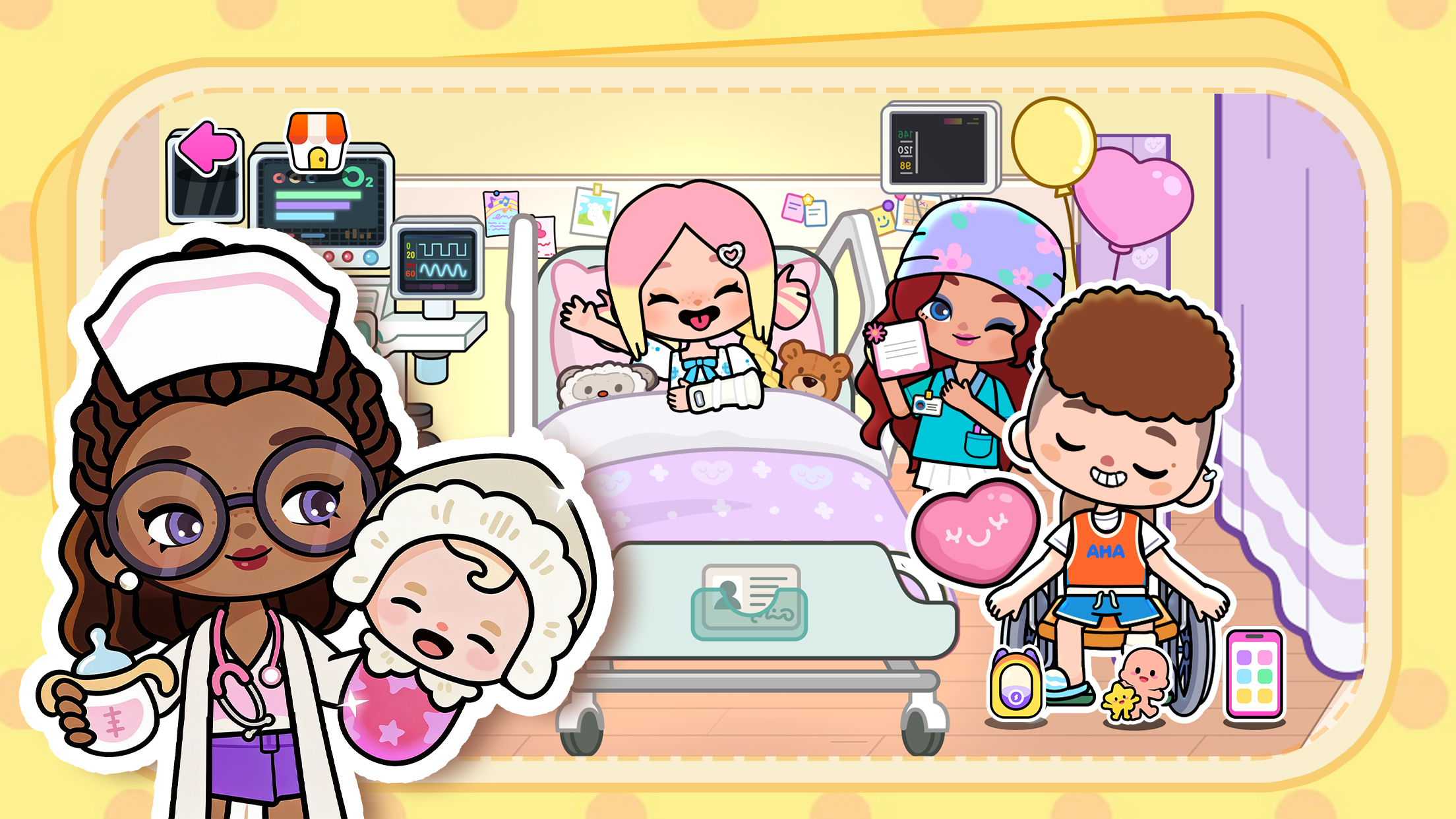 اسکرین شات 7 بازی Aha World: Doll Dress-Up Game
