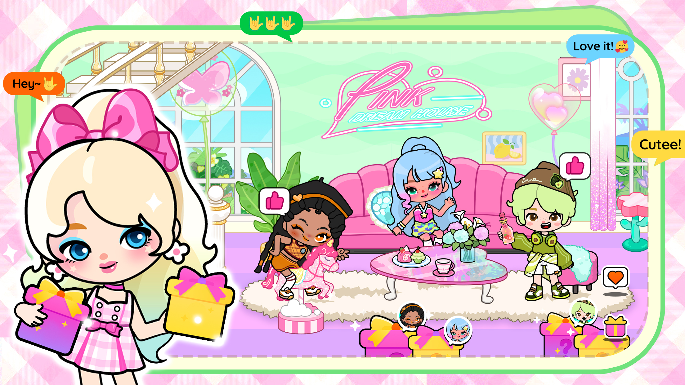اسکرین شات 2 بازی Aha World: Doll Dress-Up Game