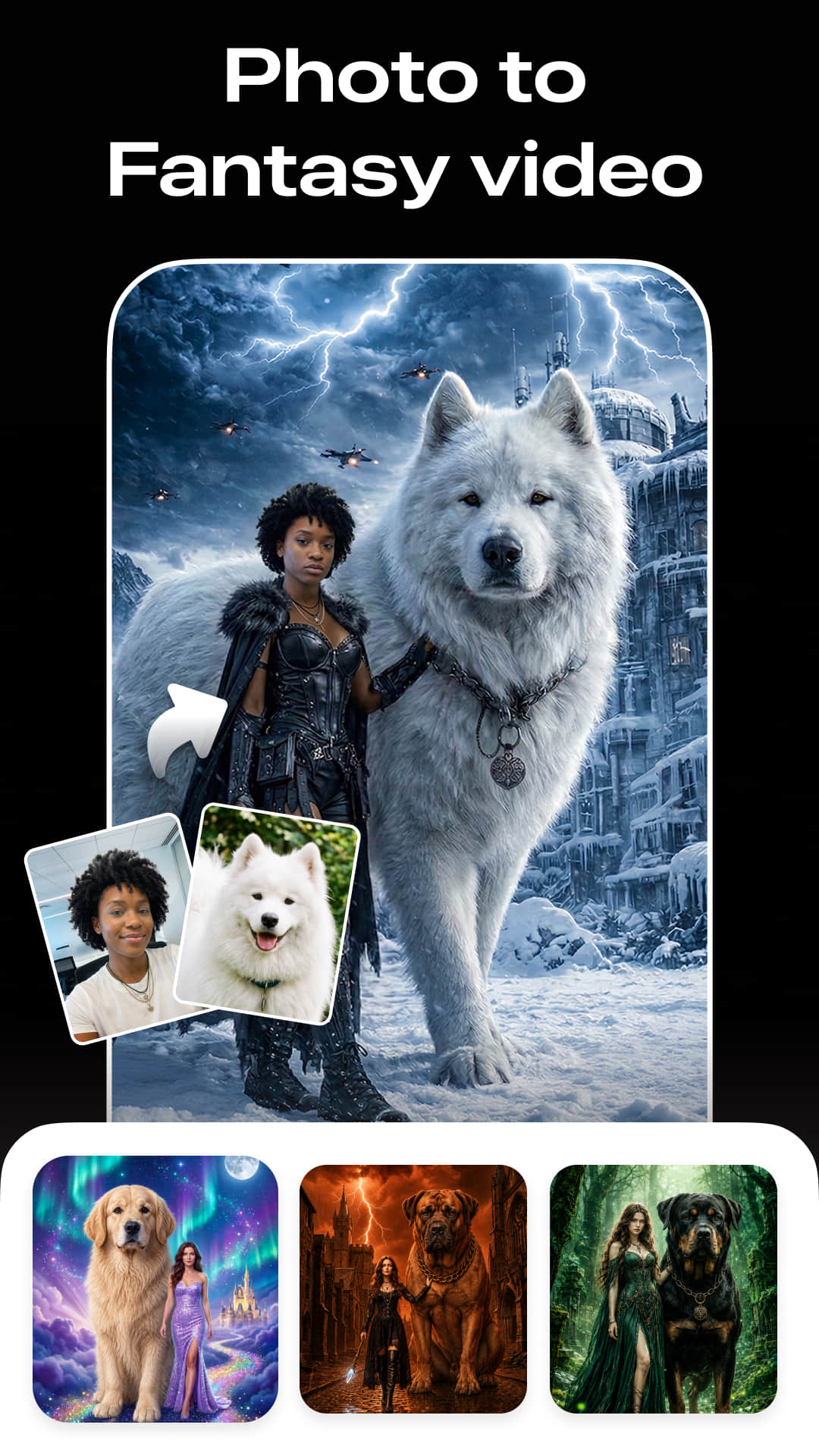 اسکرین شات 6 برنامه AI Photo Video Maker, Enhancer