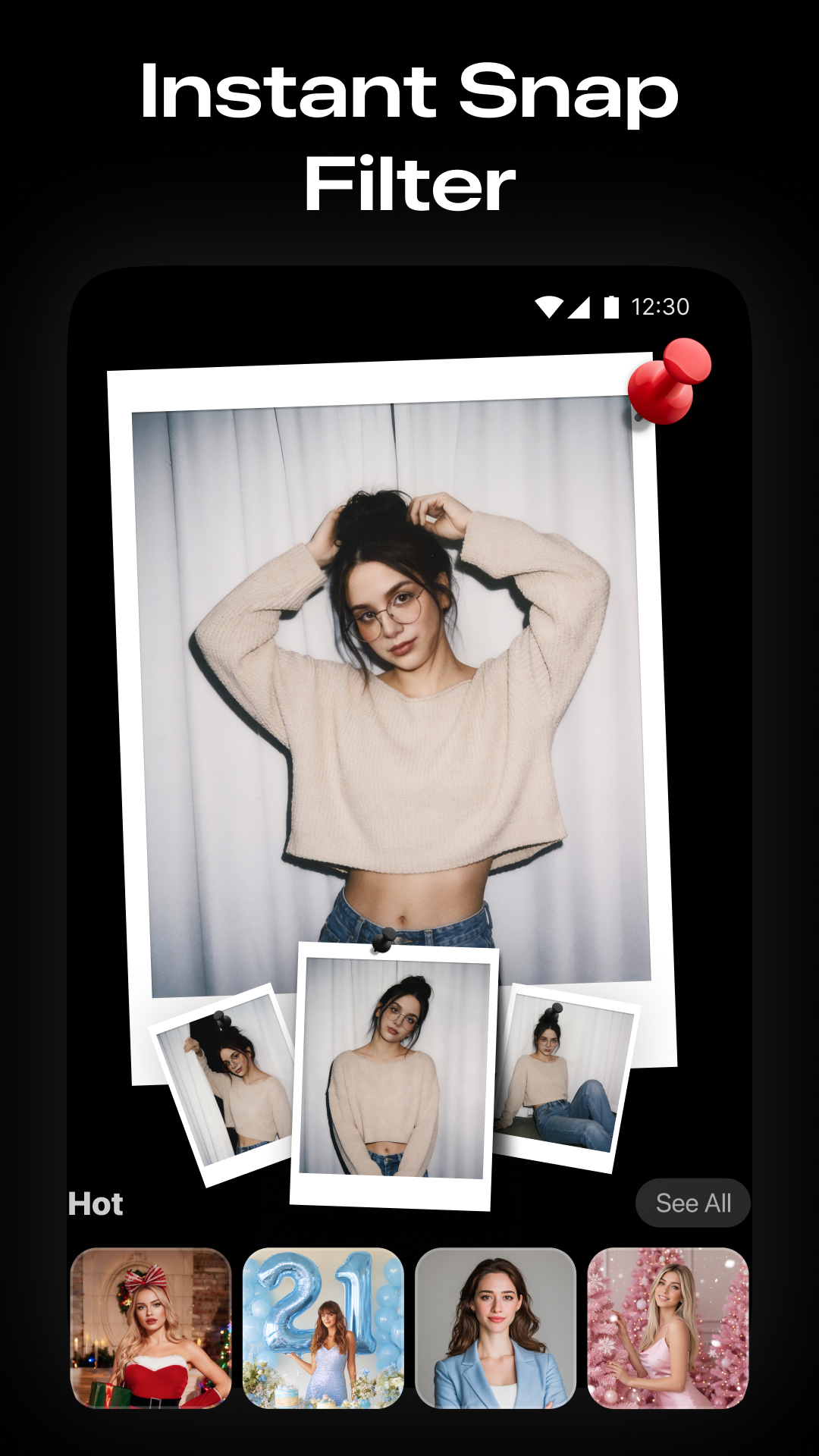 اسکرین شات 4 برنامه AI Photo Video Maker, Enhancer