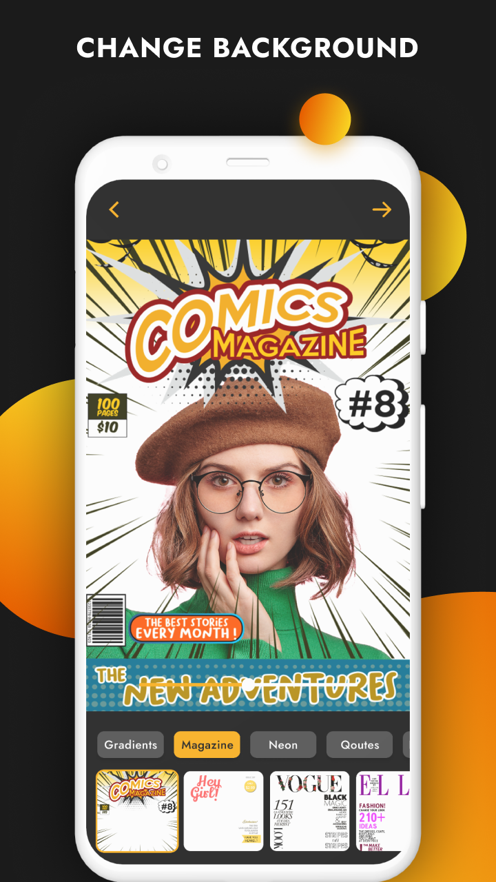 اسکرین شات 3 برنامه Remove Background: BG Changer