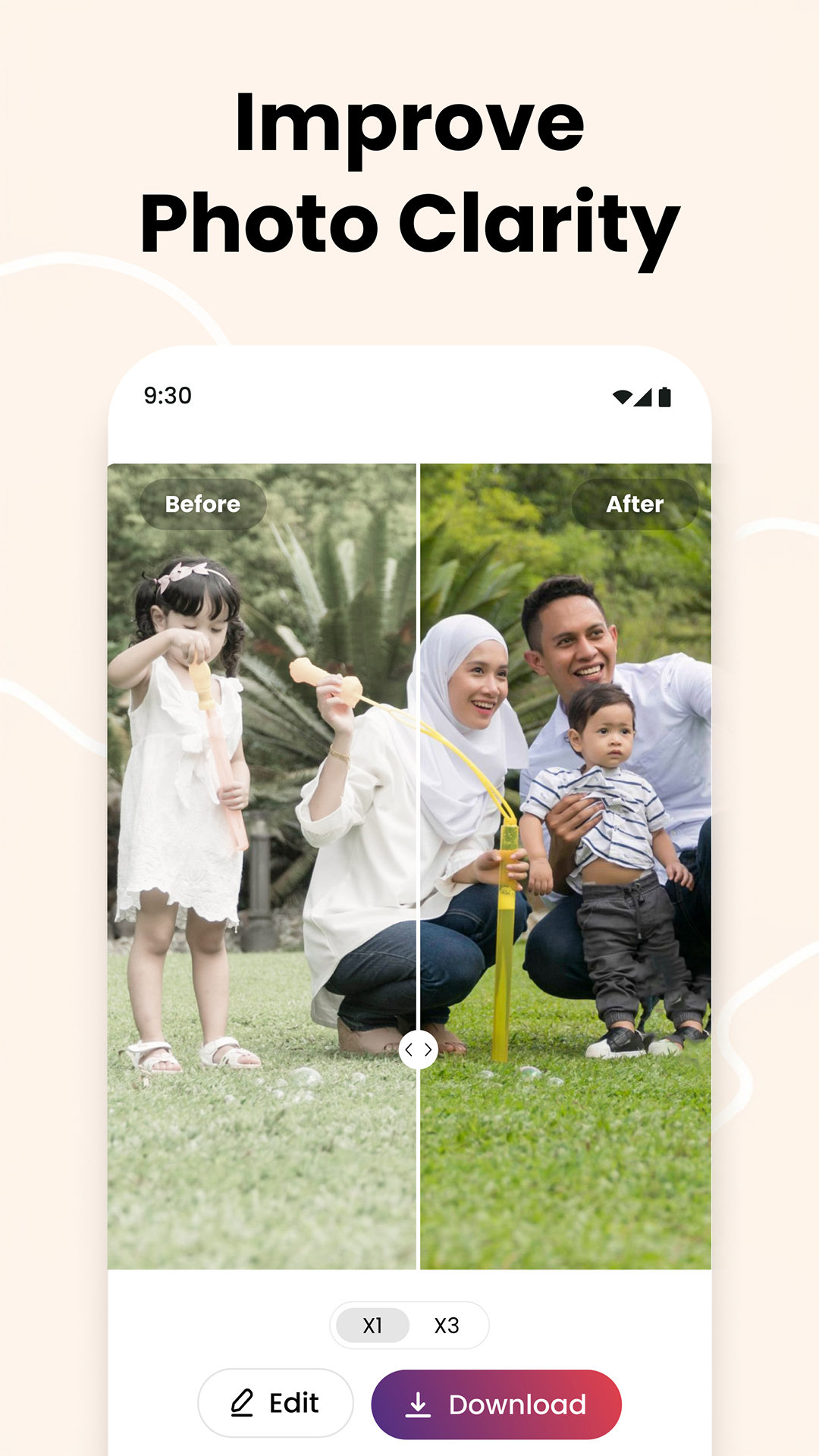 اسکرین شات 4 برنامه AI Photo Enhancer and Upscaler