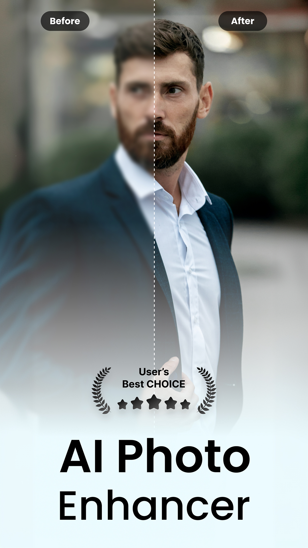 اسکرین شات 1 برنامه AI Photo Enhancer and Upscaler