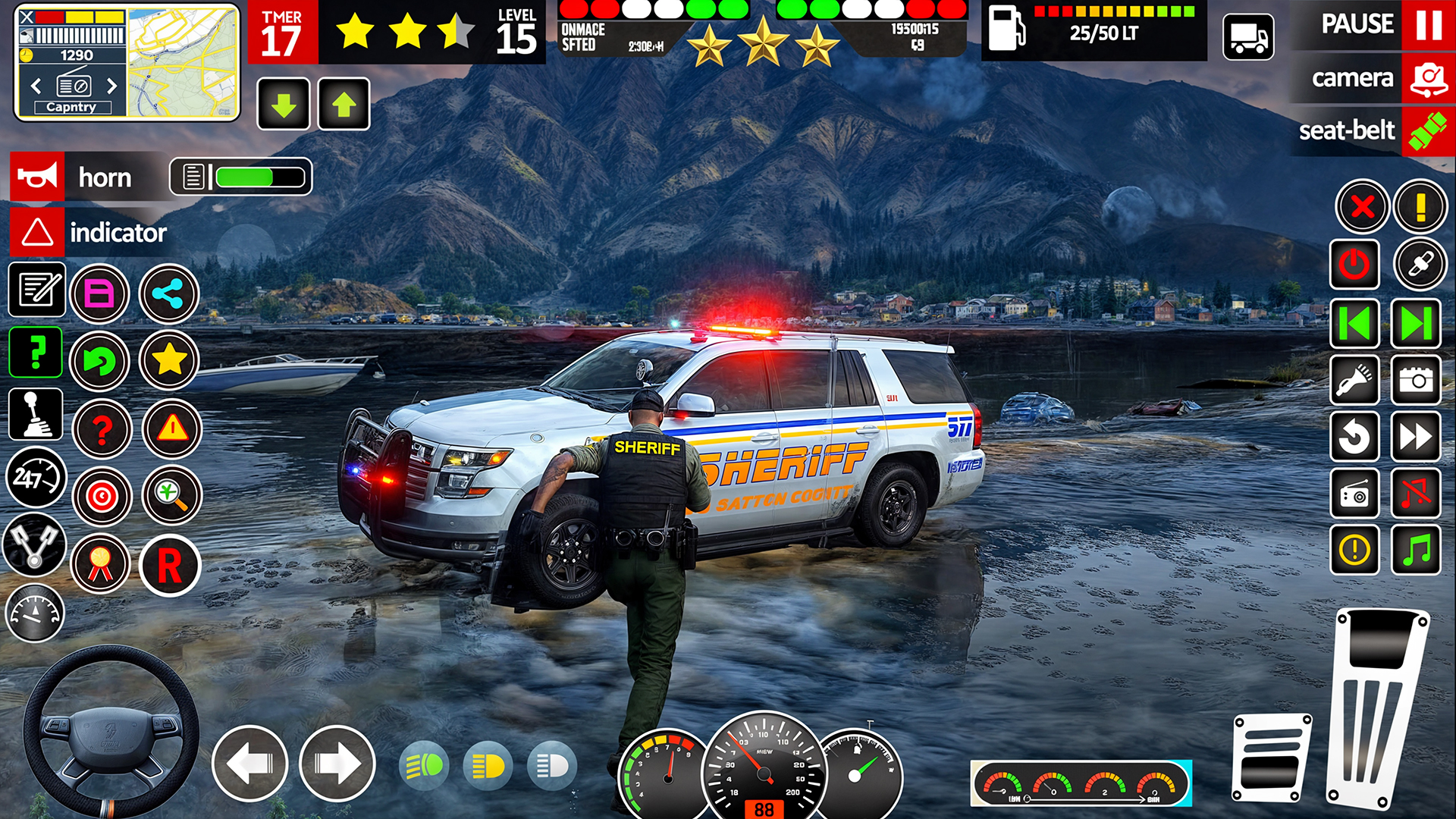 اسکرین شات 6 بازی Police Car Game 3d Car Driving