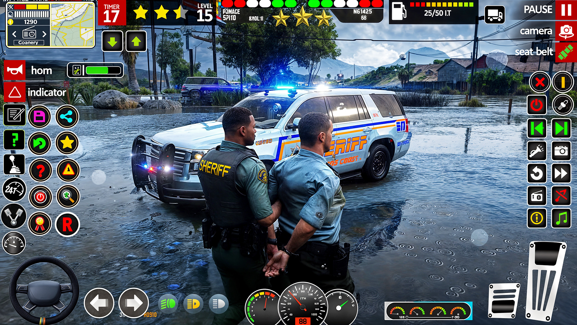 اسکرین شات 4 بازی Police Car Game 3d Car Driving