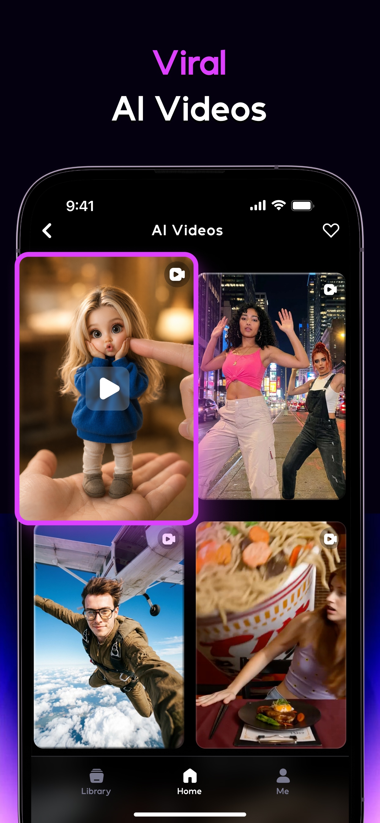 اسکرین شات 3 برنامه AI Mirror: AI Photo & Video