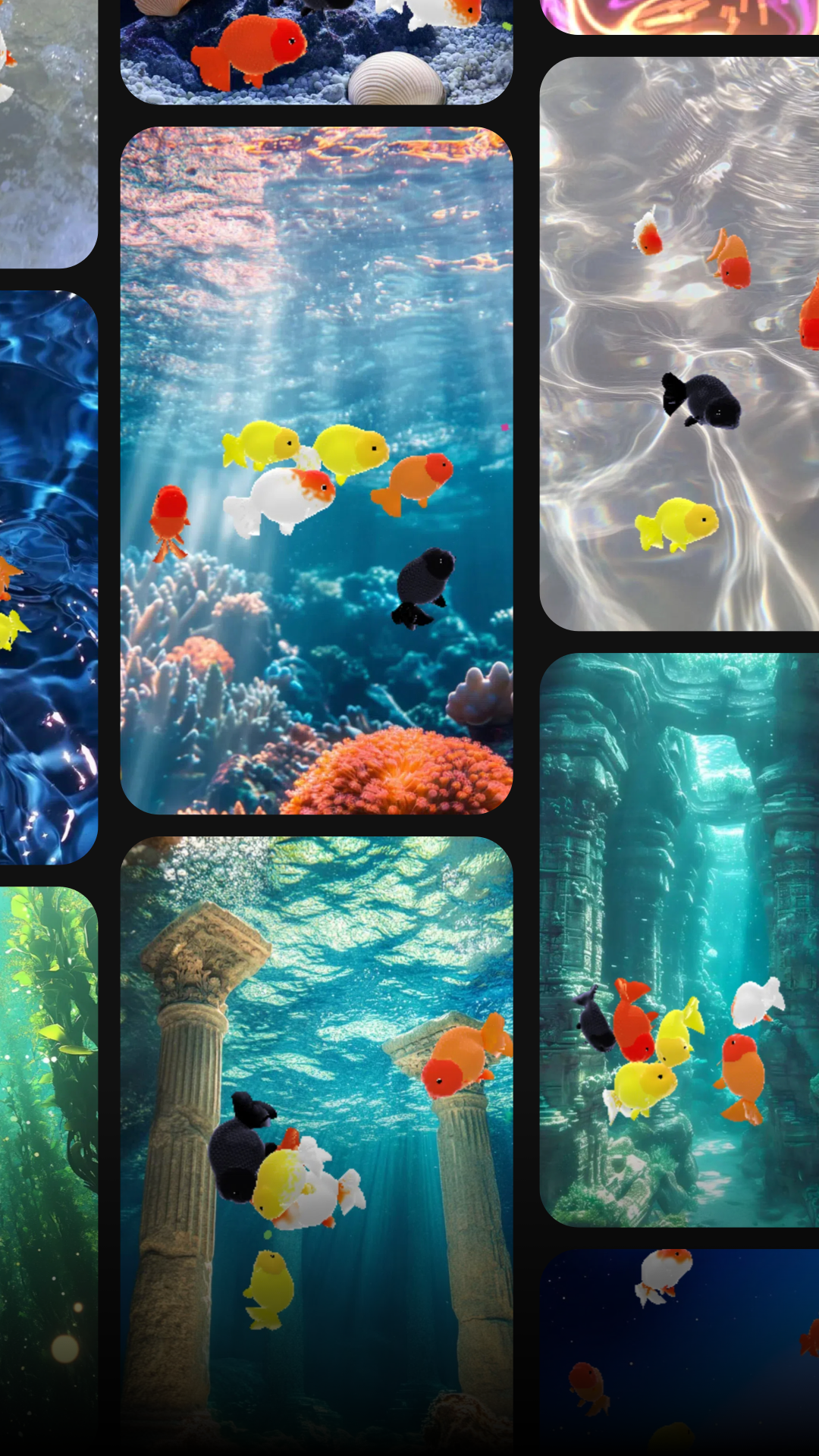 اسکرین شات 5 برنامه Interactive Wallpaper-PetWallz