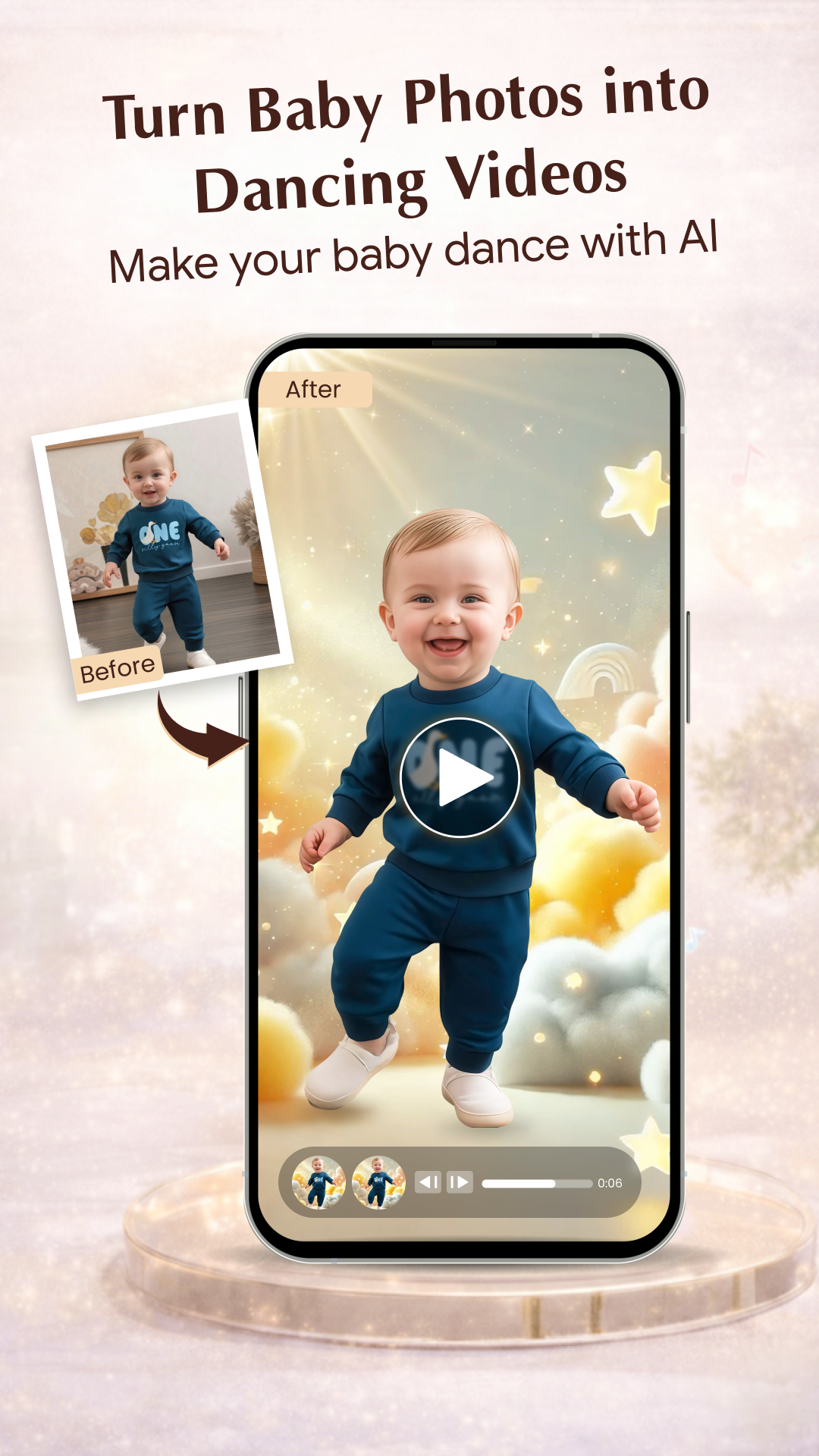 اسکرین شات 1 برنامه PicGo - AI Image & Video Maker