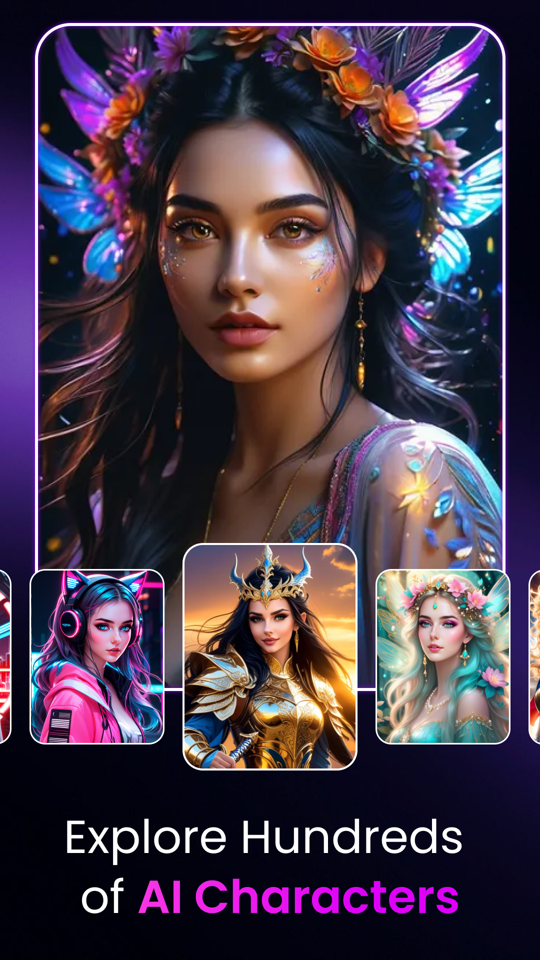 اسکرین شات 1 برنامه Genius Art: Image AI Generator