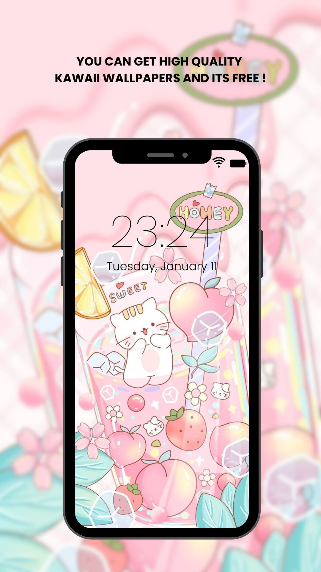 اسکرین شات 7 برنامه Kawaii Wallpaper HD 4K