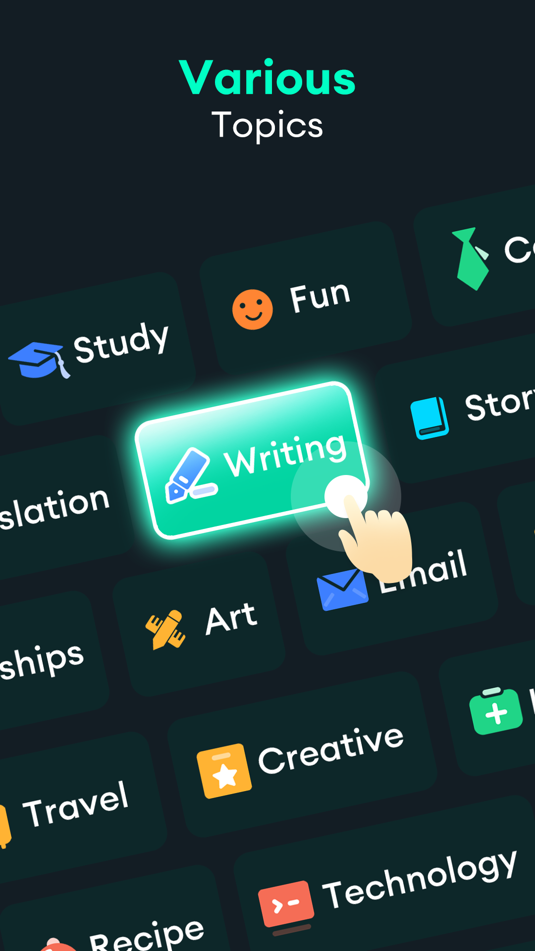 اسکرین شات 3 برنامه Chat AI, My Bot