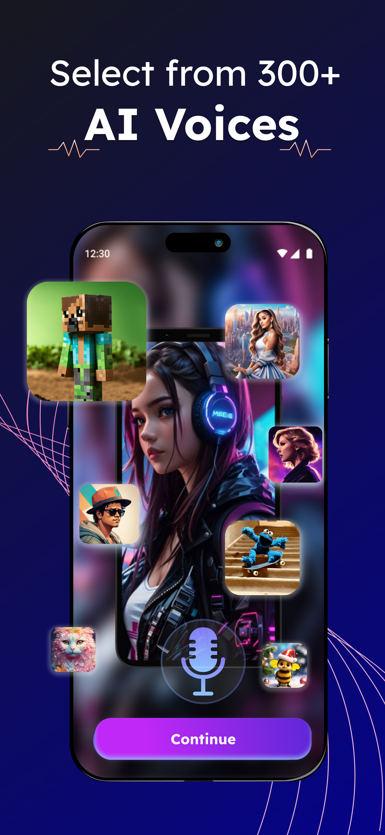 اسکرین شات 4 برنامه AI Music Cover & Song Creator