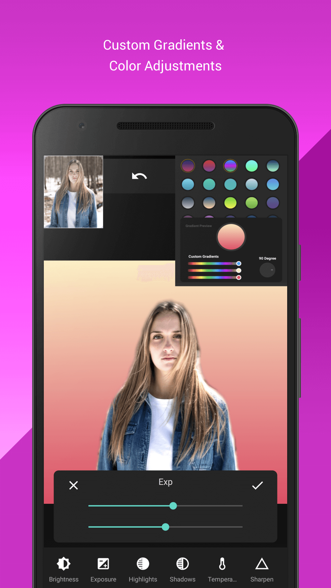 اسکرین شات 4 برنامه Background Changer: AI Cut Pro