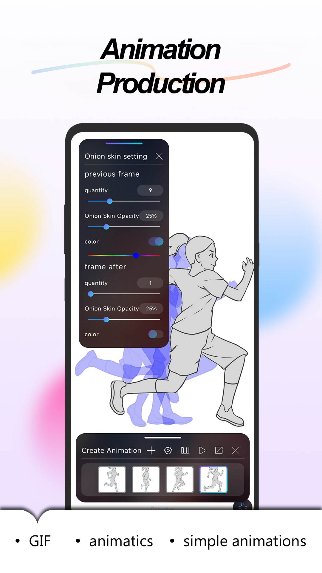 اسکرین شات 3 برنامه HiPaint: Sketch, Draw & Paint