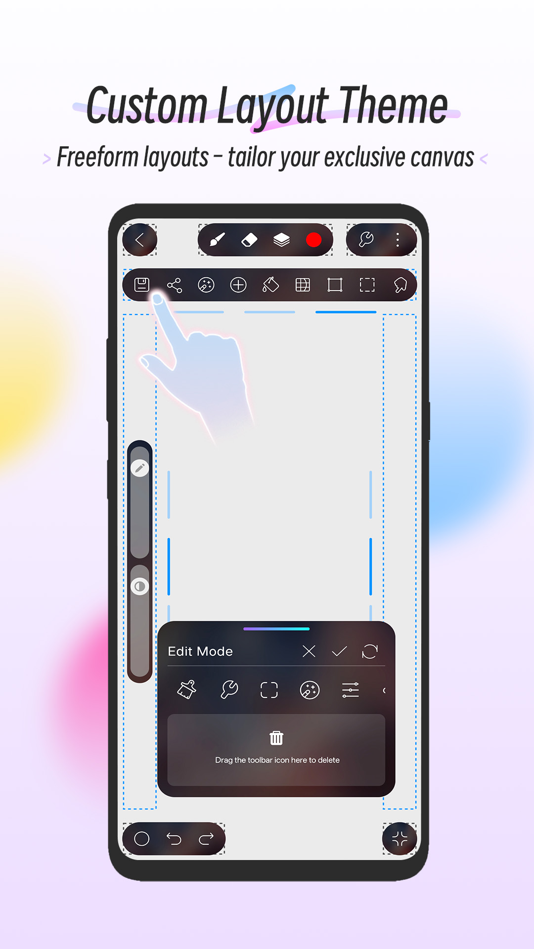 اسکرین شات 4 برنامه HiPaint: Sketch & Draw art
