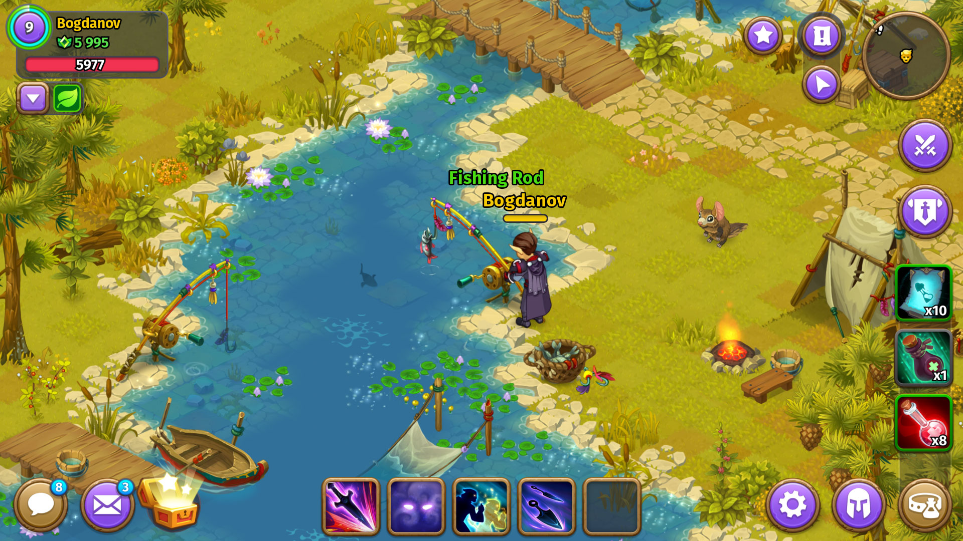 اسکرین شات 4 بازی Skylore－fantasy MMORPG
