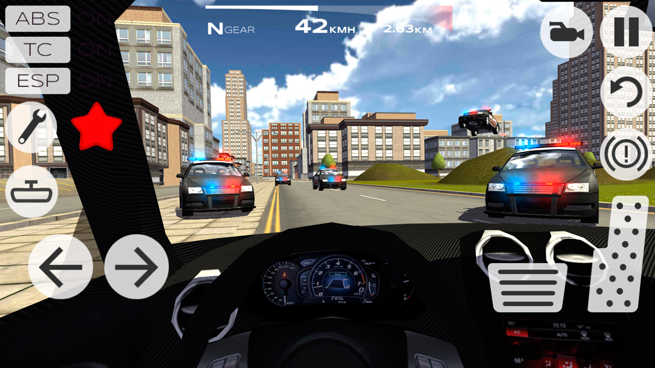 اسکرین شات 2 بازی Extreme Car Driving Racing 3D