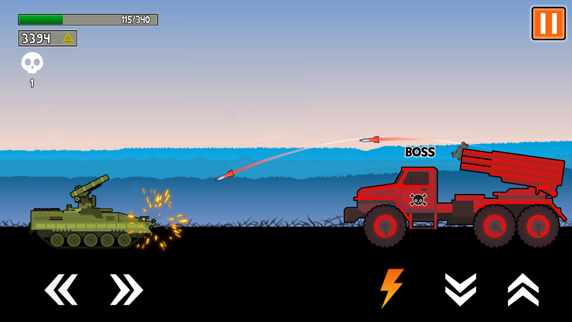 اسکرین شات 4 بازی Tank War: Tanks Battle Blitz