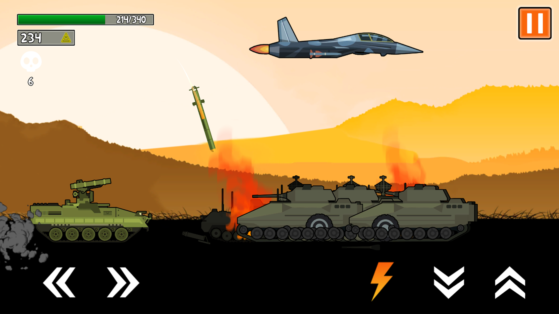 اسکرین شات 3 بازی Tank War: Tanks Battle Blitz