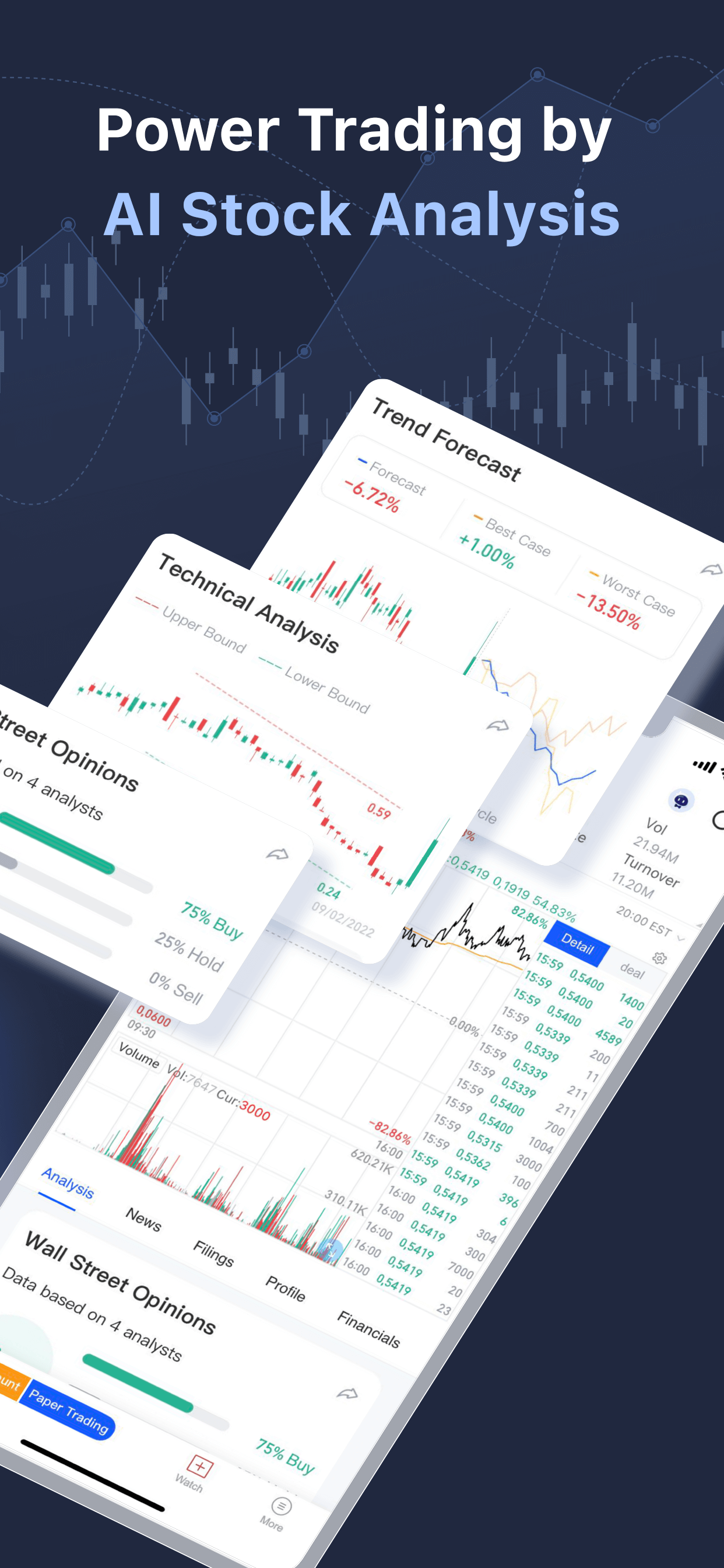 اسکرین شات 4 برنامه Stock simulator: Paper trading
