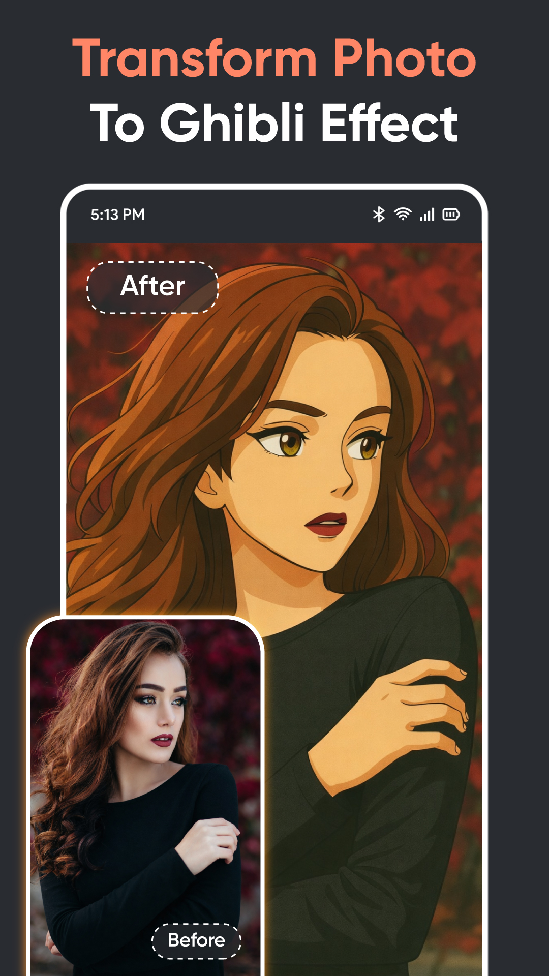 اسکرین شات 1 برنامه AI Photo Editor & Effects