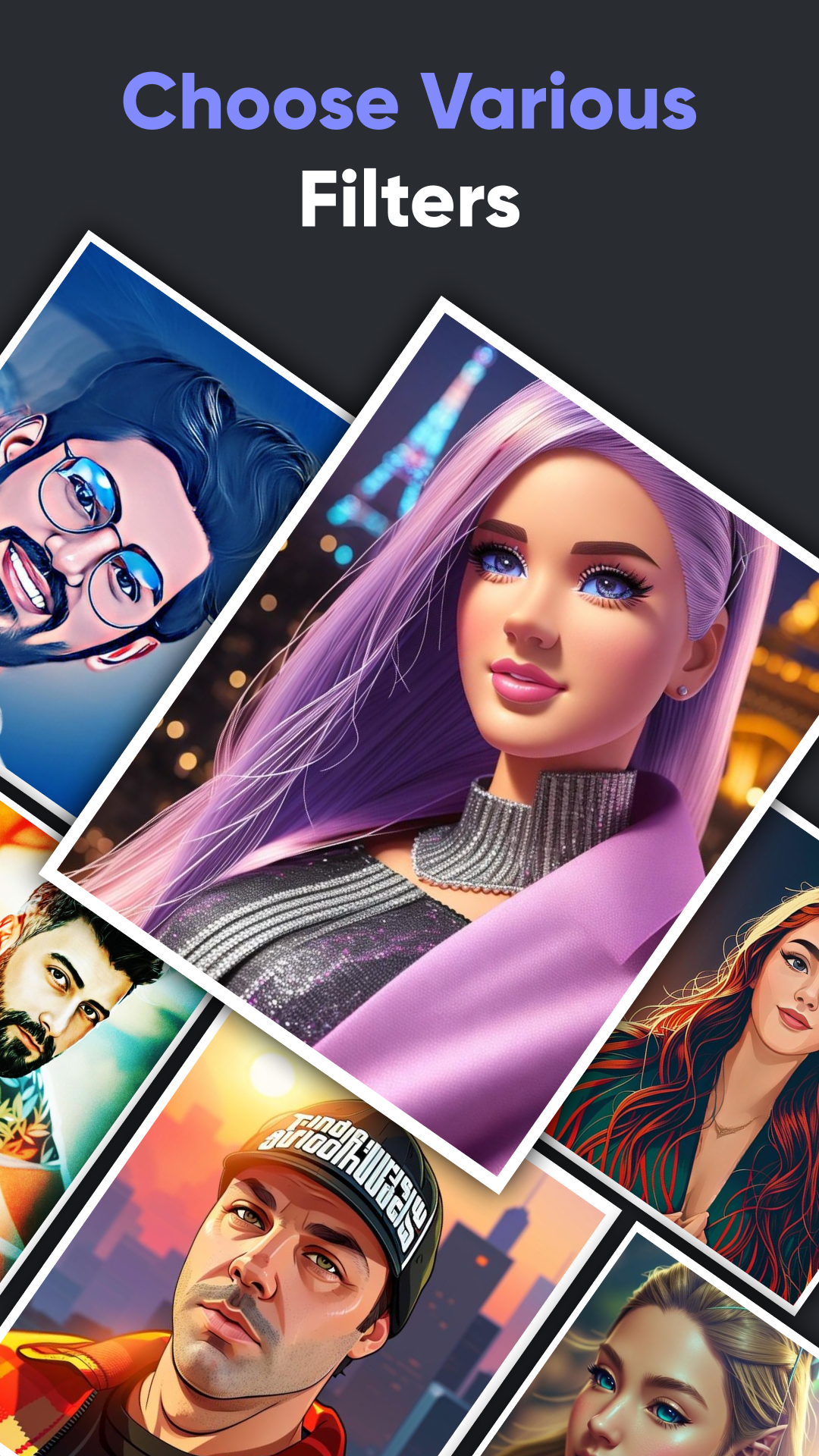اسکرین شات 3 برنامه AI Photo Editor & Effects