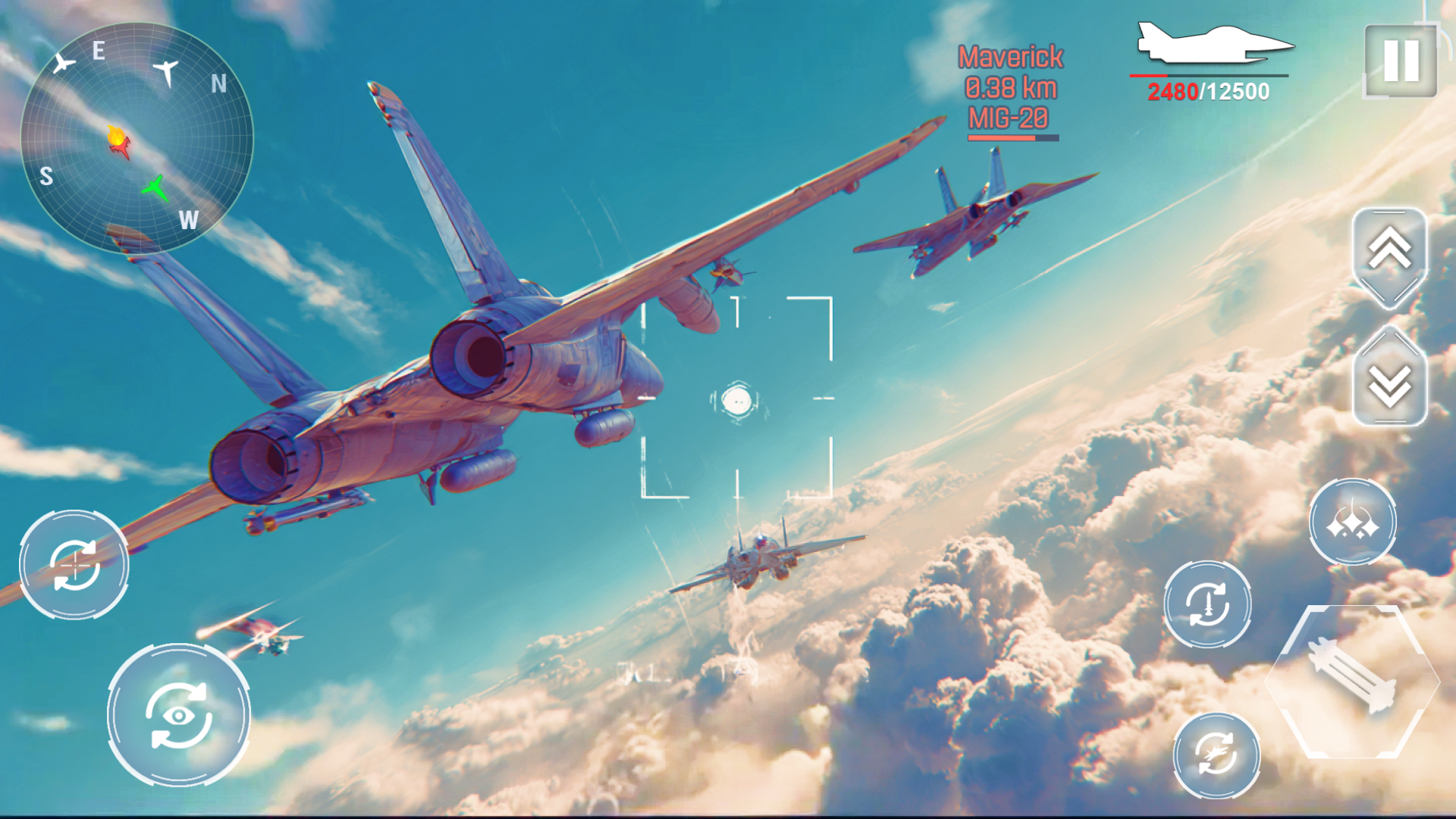 اسکرین شات 4 بازی Aircraft Strike: Jet Fighter