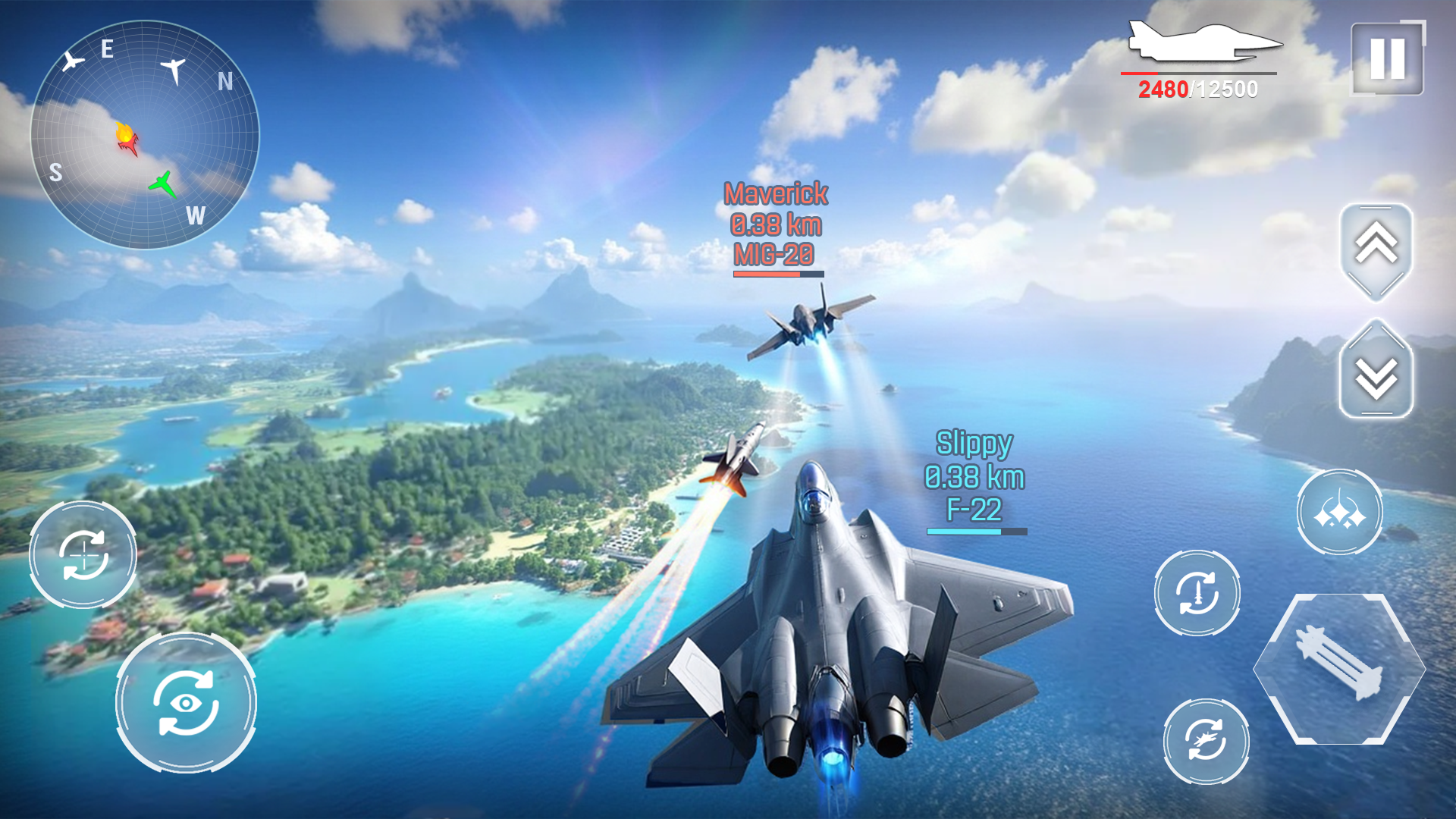 اسکرین شات 7 بازی Aircraft Strike: Jet Fighter
