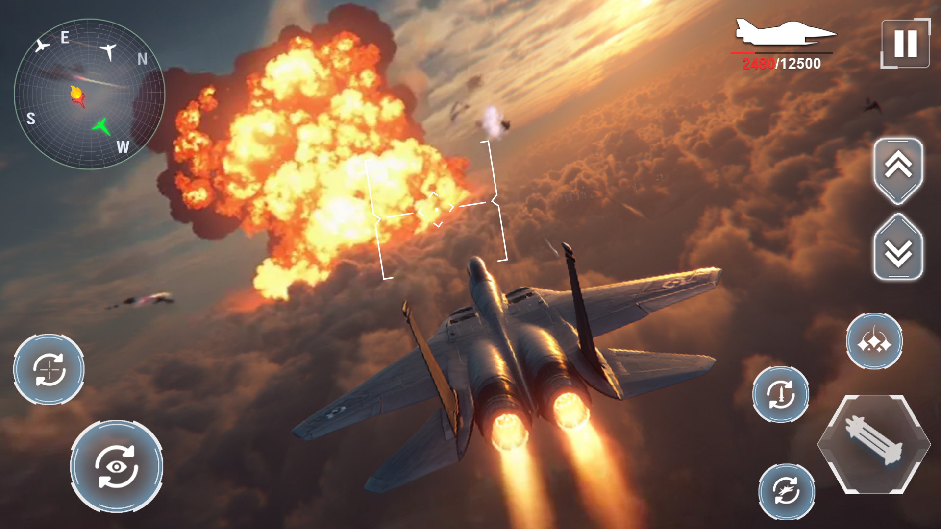 اسکرین شات 8 بازی Aircraft Strike: Jet Fighter